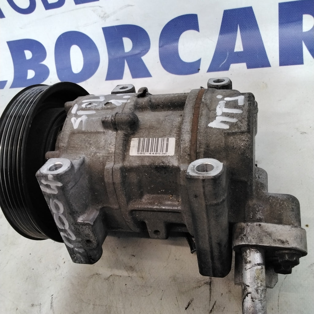 Compresor de aire acondicionado Fiat Stilo 1.9 MTJ año 2004 código 447220
