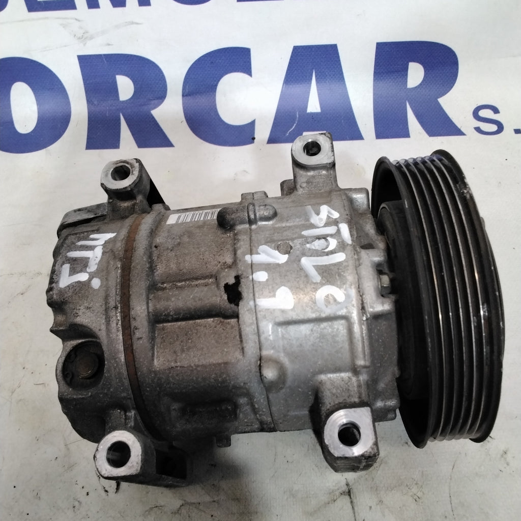 Compresor de aire acondicionado Fiat Stilo 1.9 MTJ año 2004 código 447220