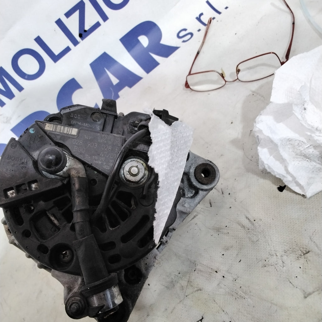 alternatore wolkswagen polo 1.4 tdi anno 2008 codice 028903028