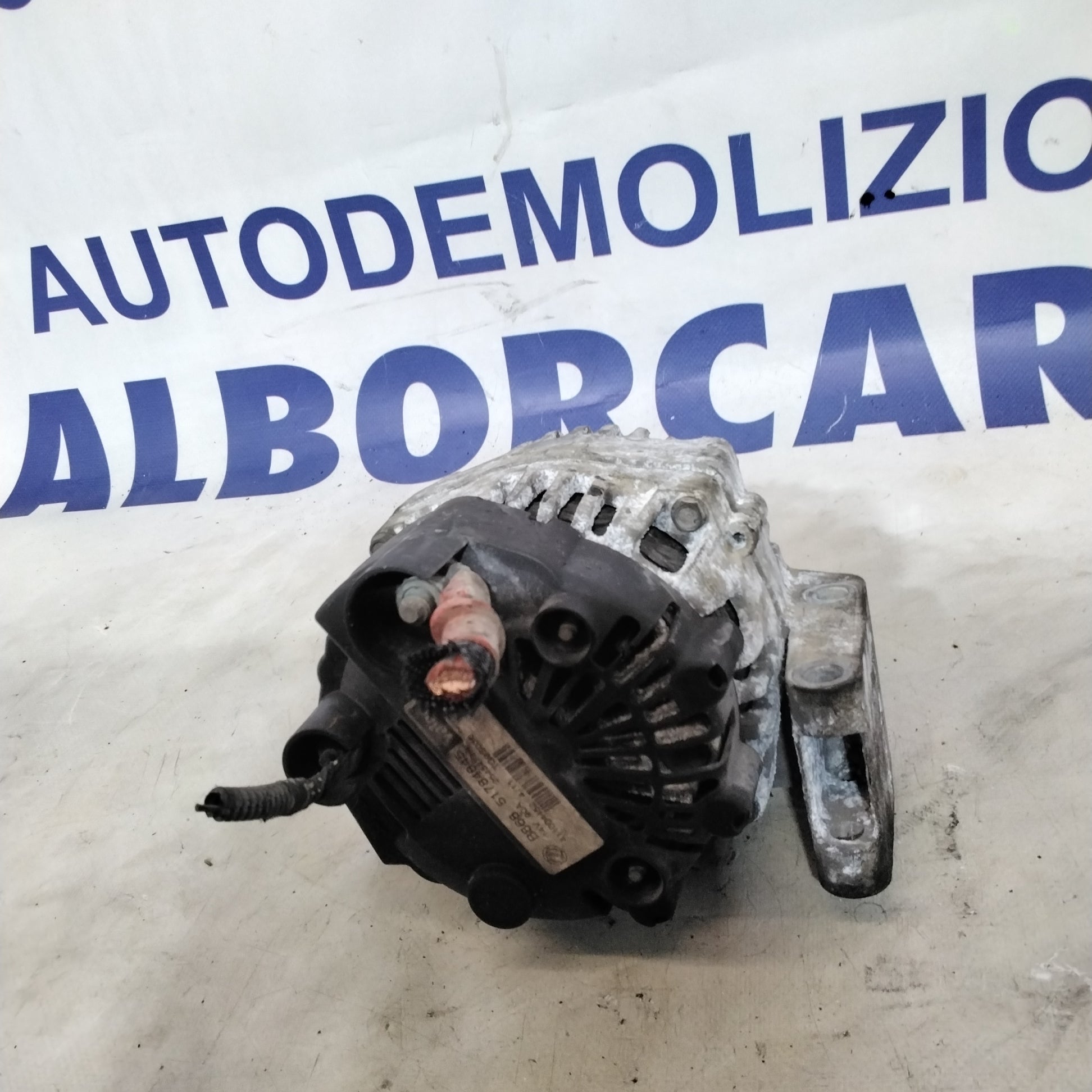 Alternatore Fiat Punto 1.3 multijet anno 2006 codice 51784845