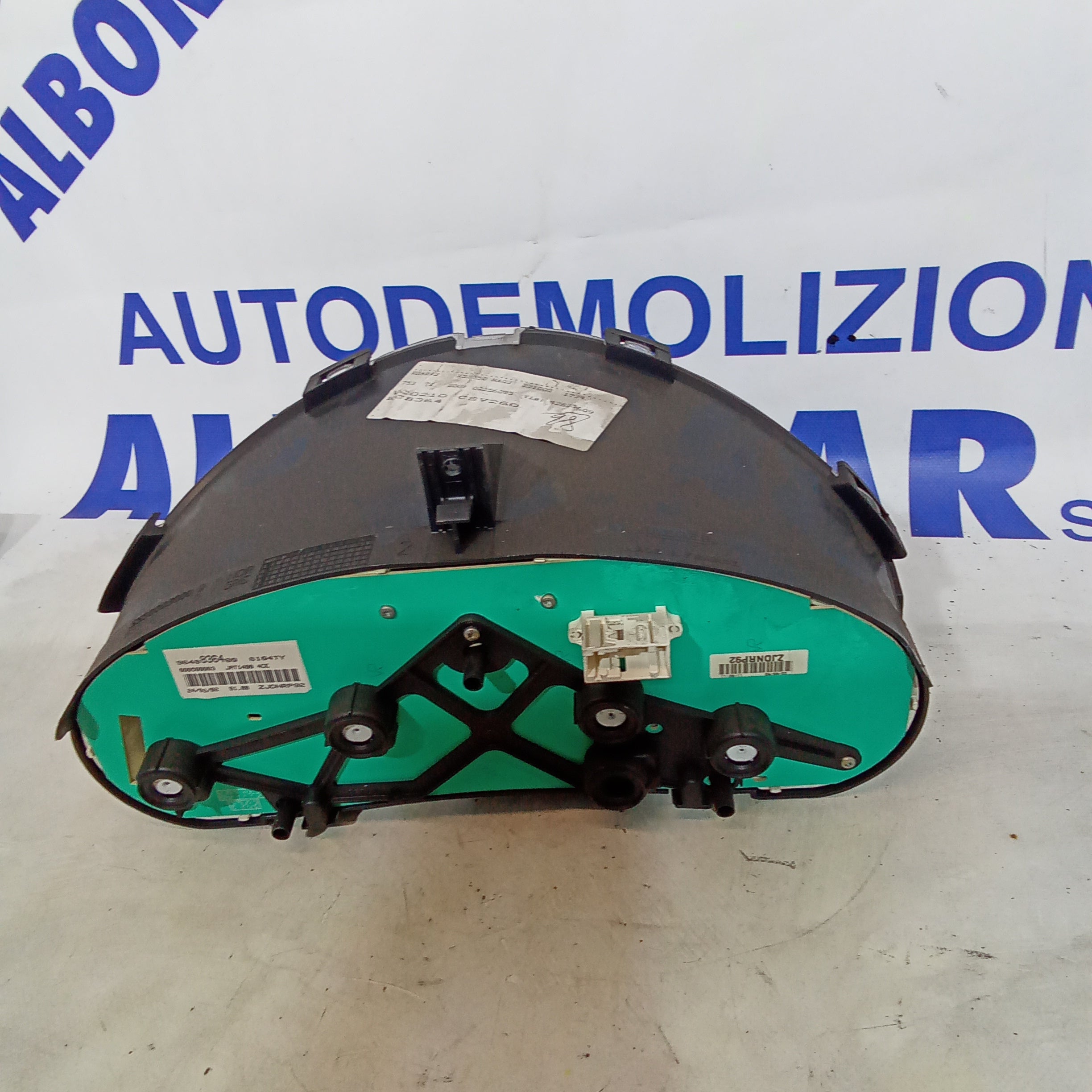 Quadro strumenti/contachilometri peugeot 206 1.4hdi anno 2003 codice 42825609