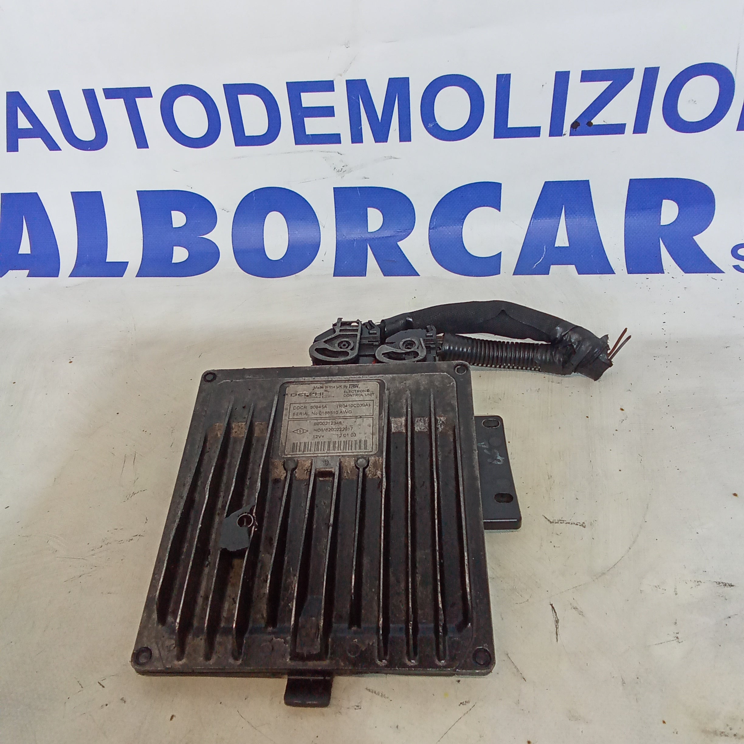 Unidad de control del motor Renault Clio 1.5dci año 2001 código HOM8200222917