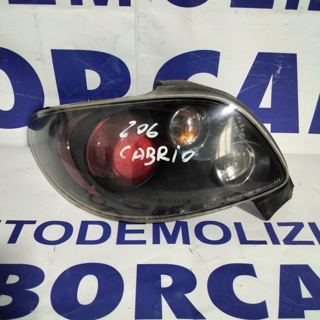 fanale stop destro peugeot 206 (cabrio) anno 2003 codice A2B600