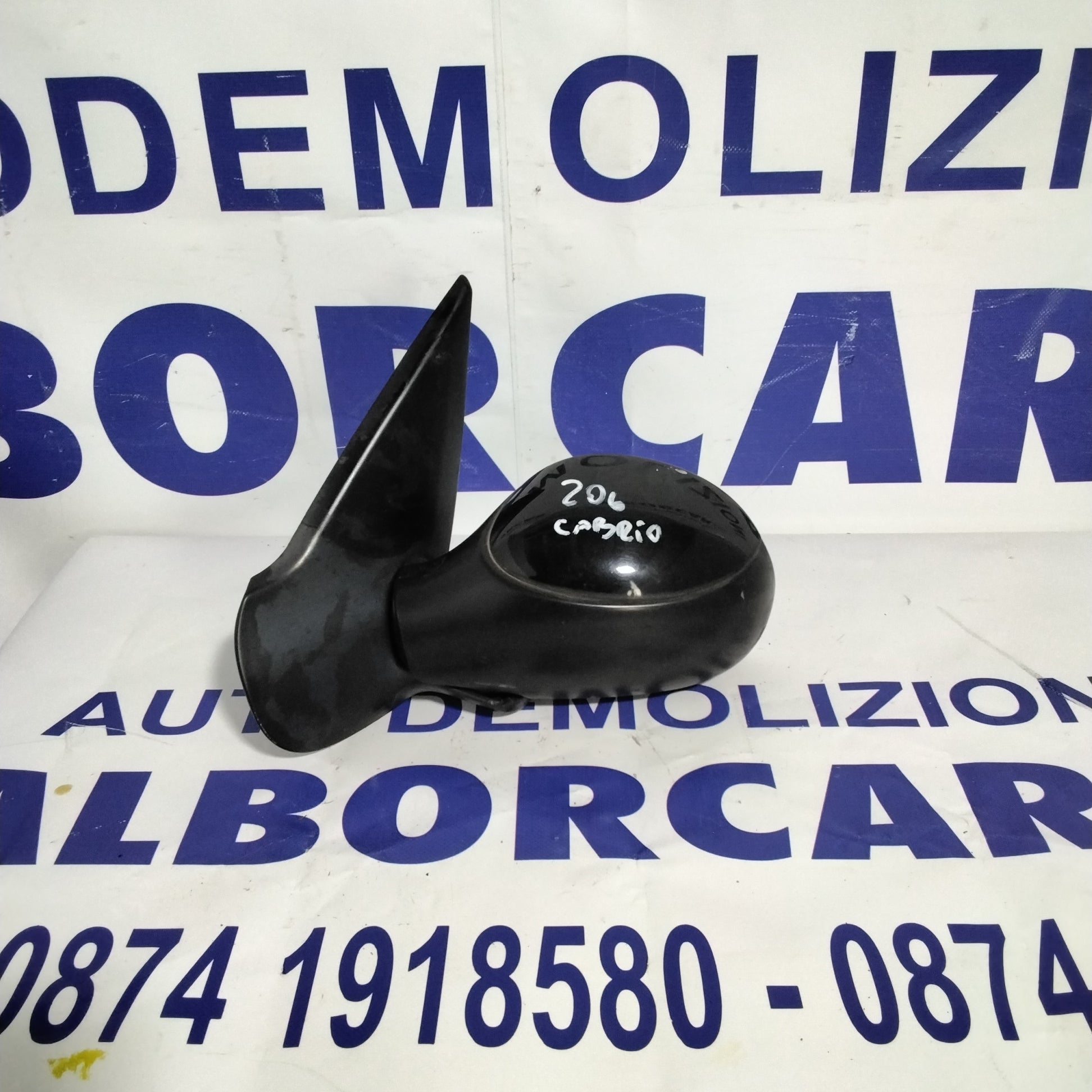 Specchietto sinistro peugeot 206 cabrio anno 2003