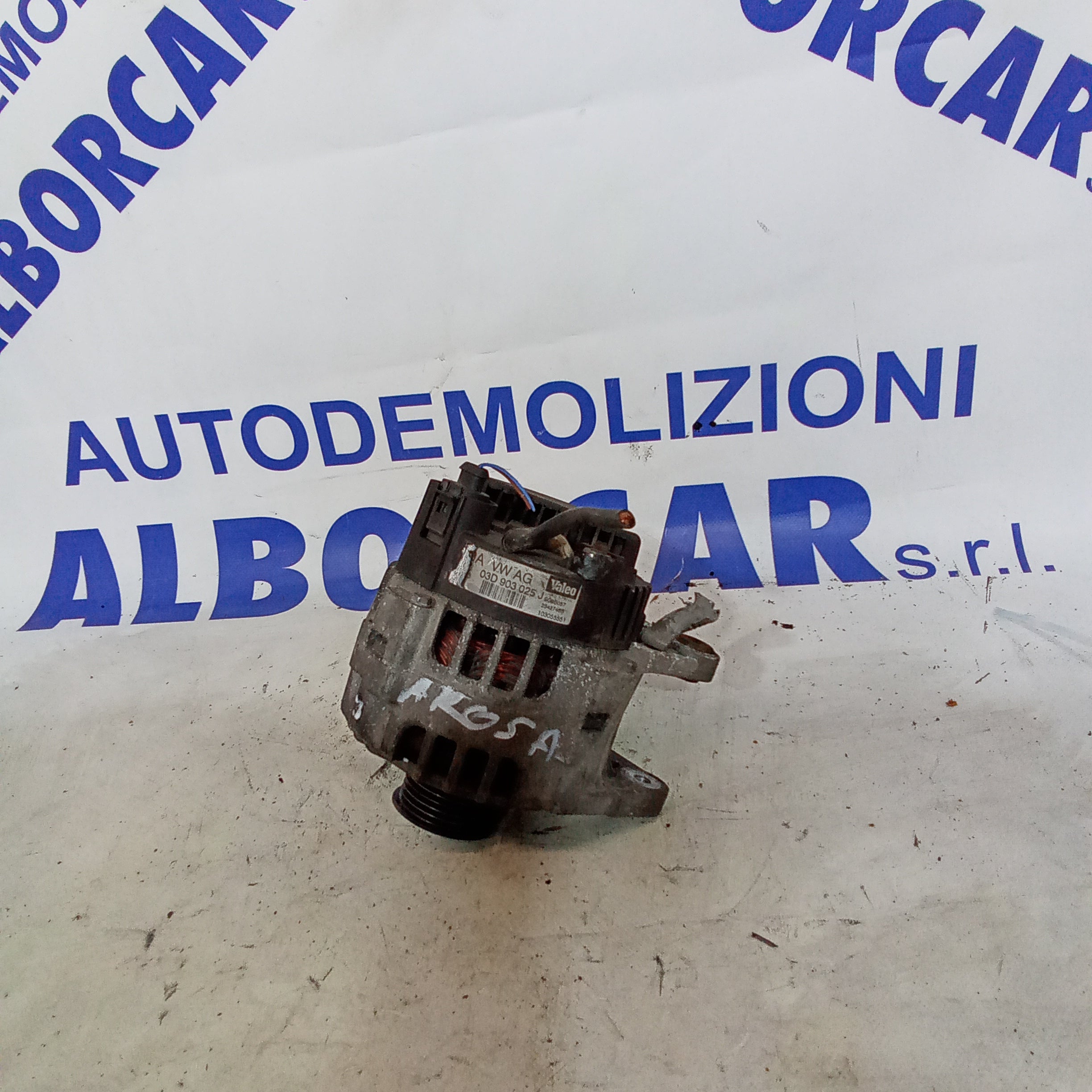 Alternatore seat arosa 1.2 benzina 3serie anno 2006 codice 03D903025J
