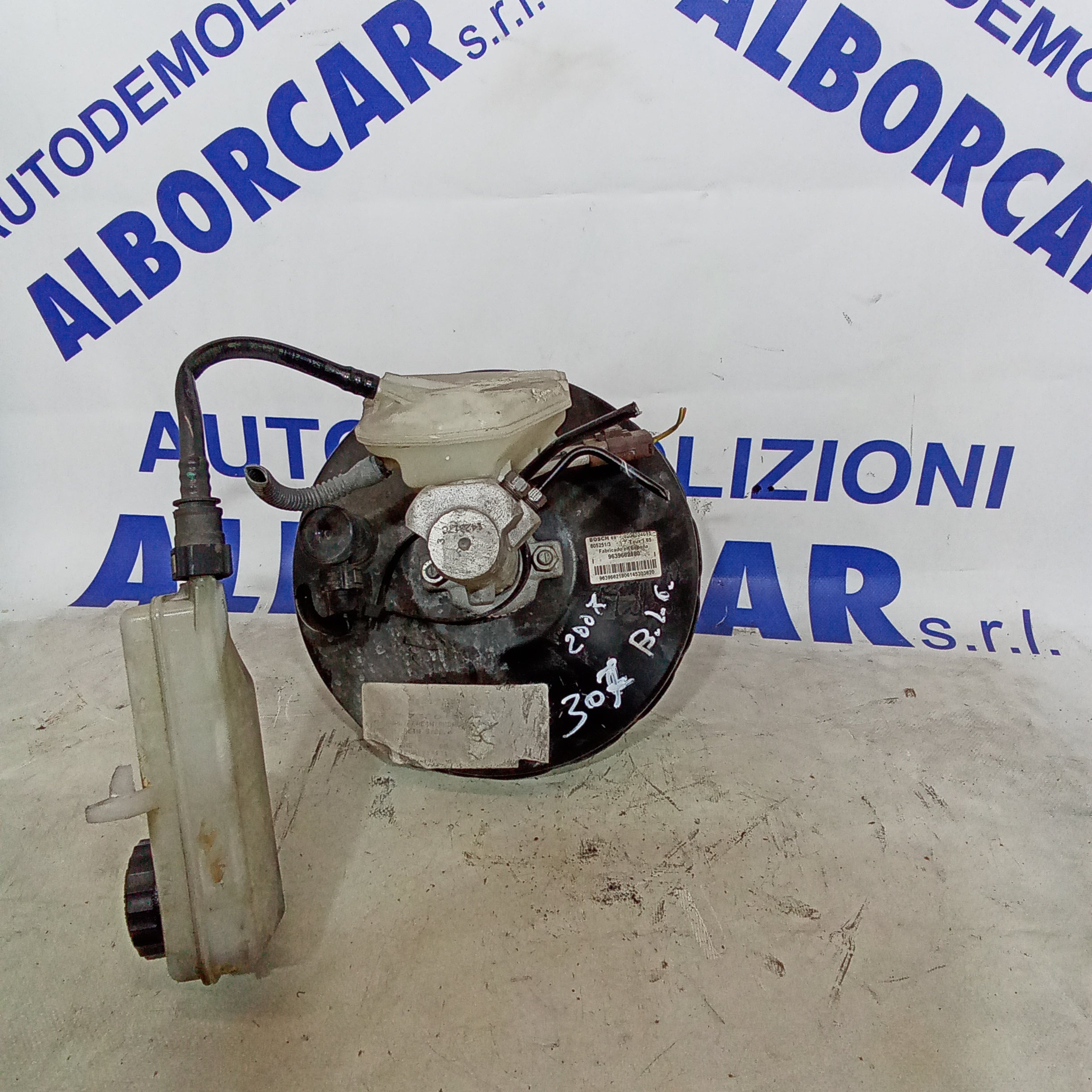 Pompa servofreno peugeot 307 1.4 benzina anno 2007 codice 9639662180
