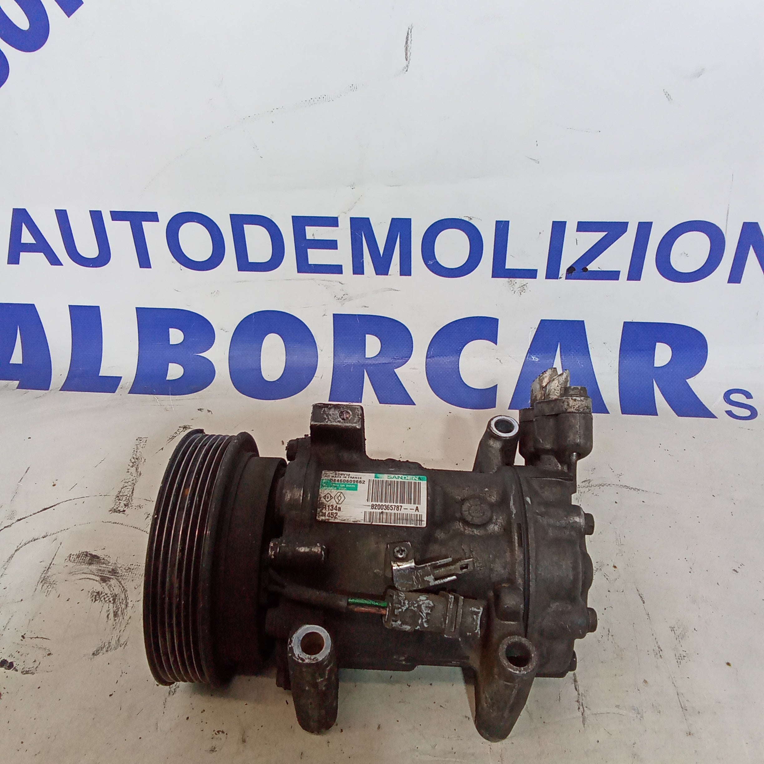 Compressore aria condizionata nissan quashqai 1.5dci codice 8200365787