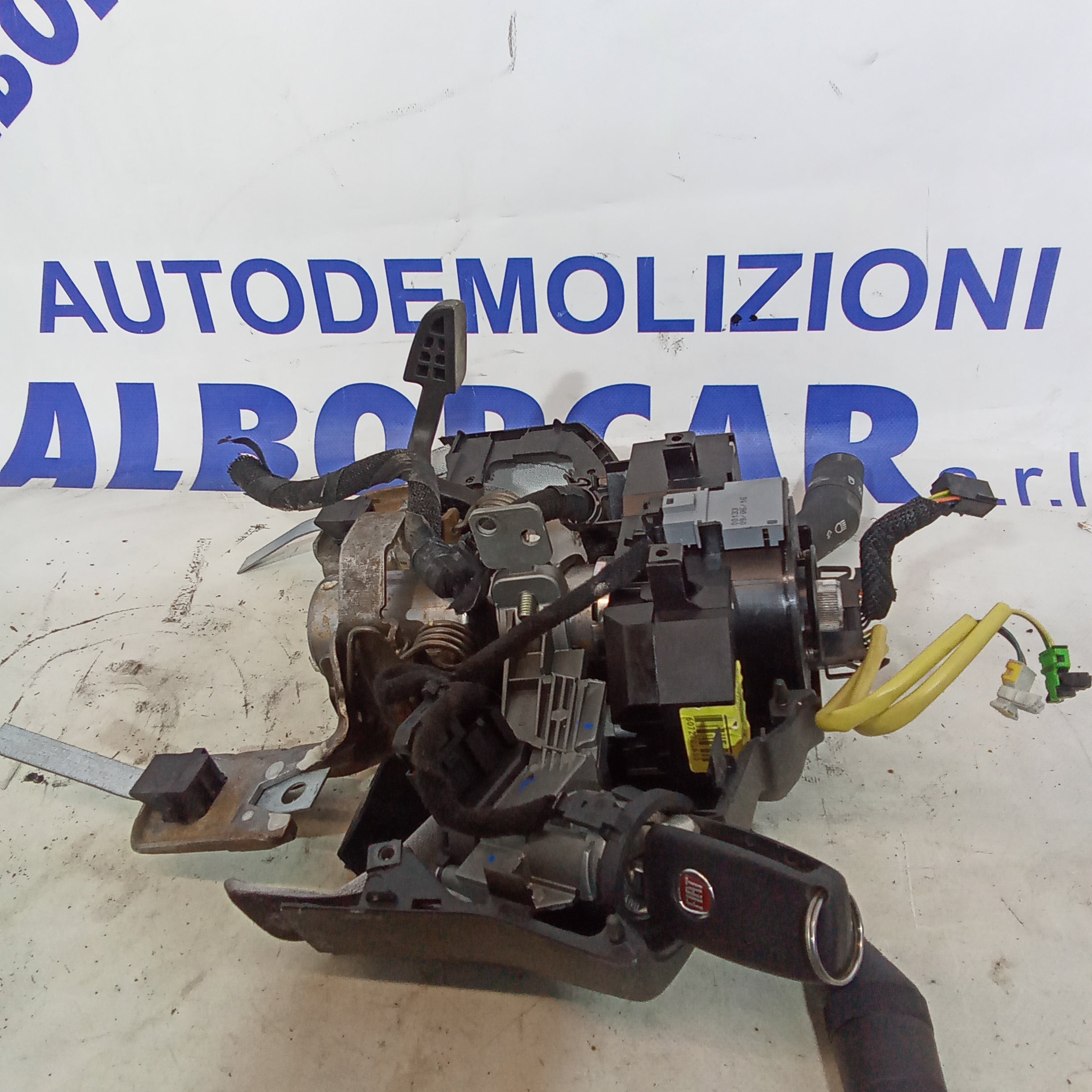 Devioluci / bloccasterzo fiat grande punto 1.3 multijet anno 2005/2013