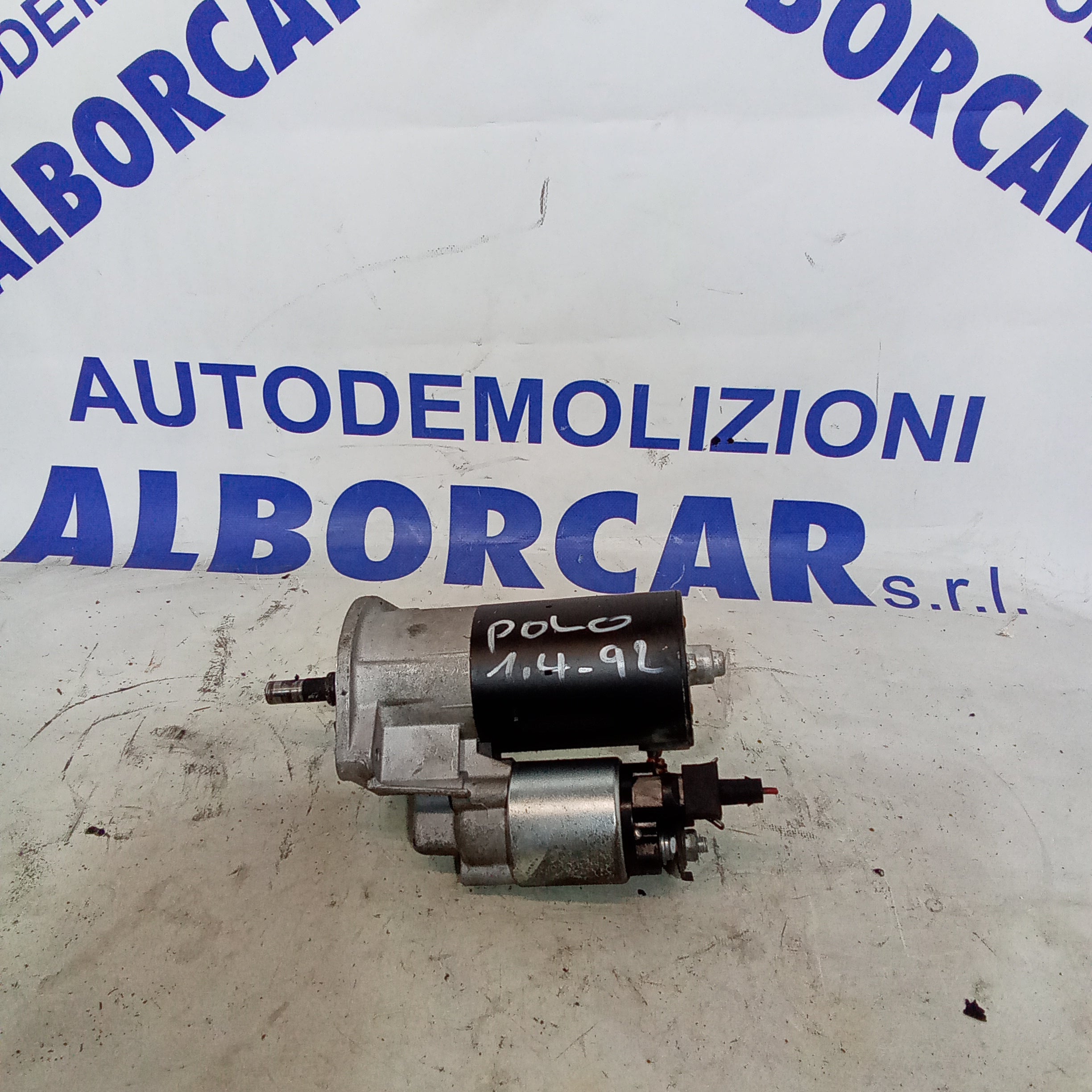 Motorino d'avviamento wolkswagen polo 1.4 diesel anno 1992 codice 220128