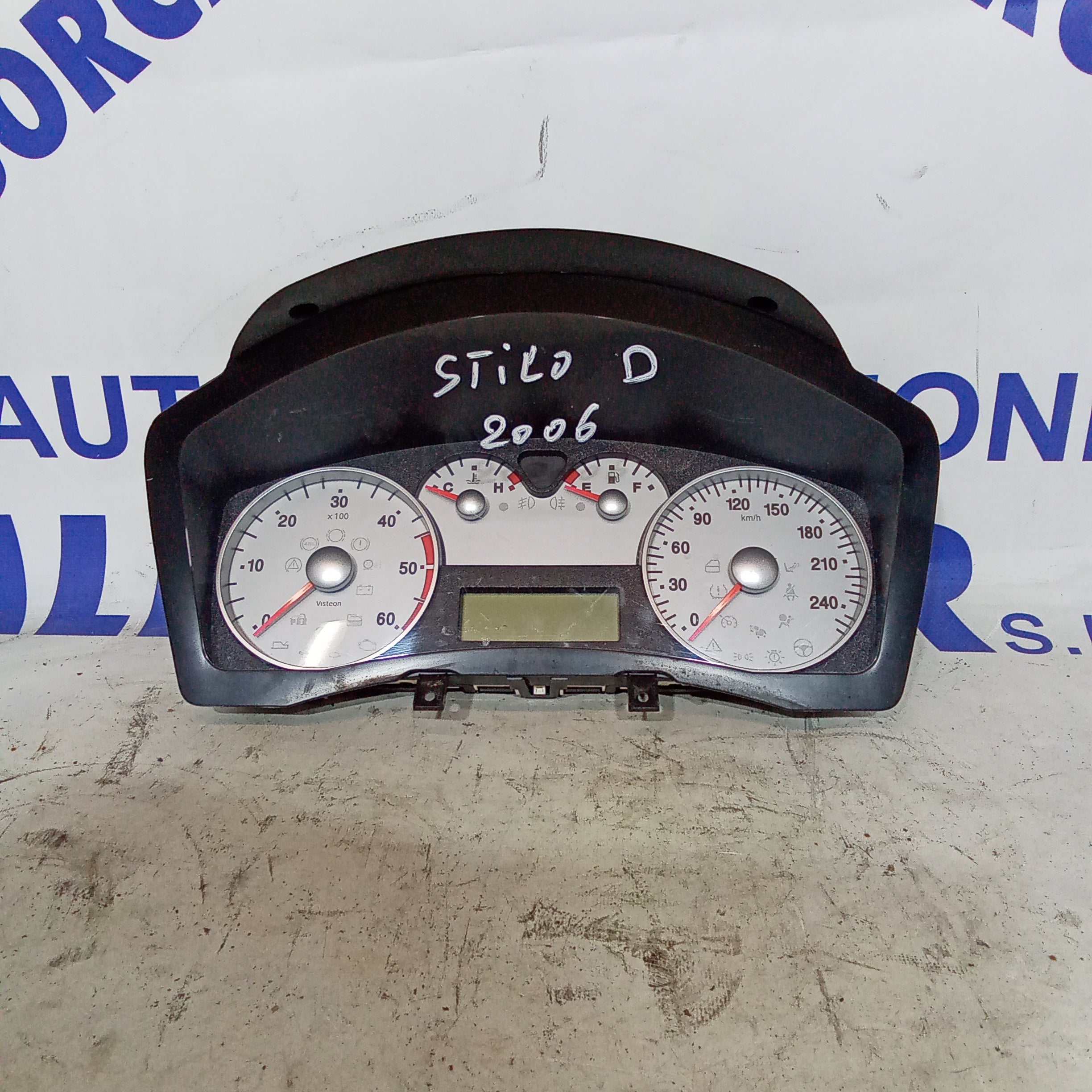 instrument cluster/speedometer/gauge Fiat Stilo 1.9 diesel year 2004 code: 51771190 (sf7p2)