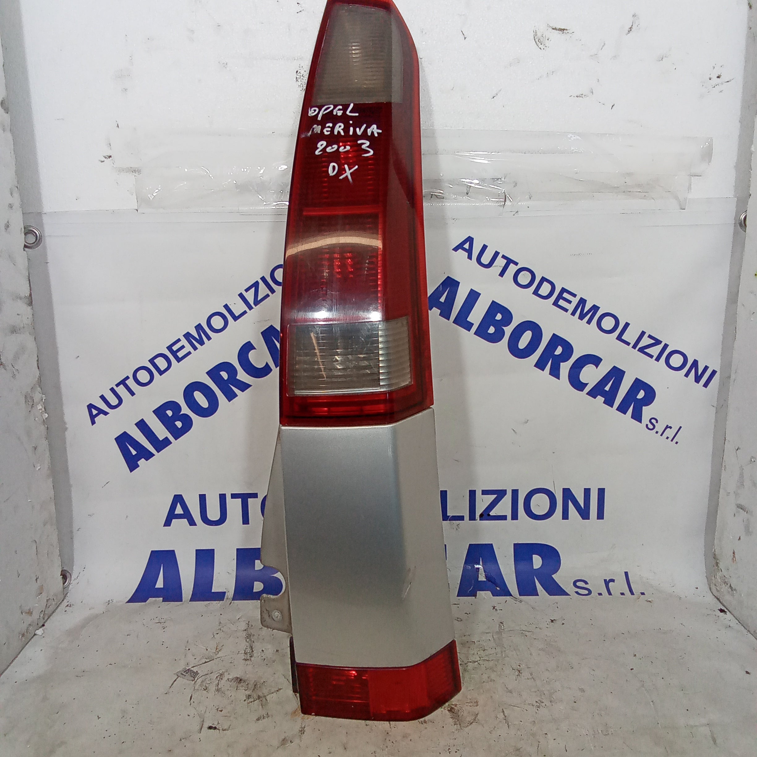 fanale stop destro opel meriva 1.3multijet anno 2003 codice 93294346