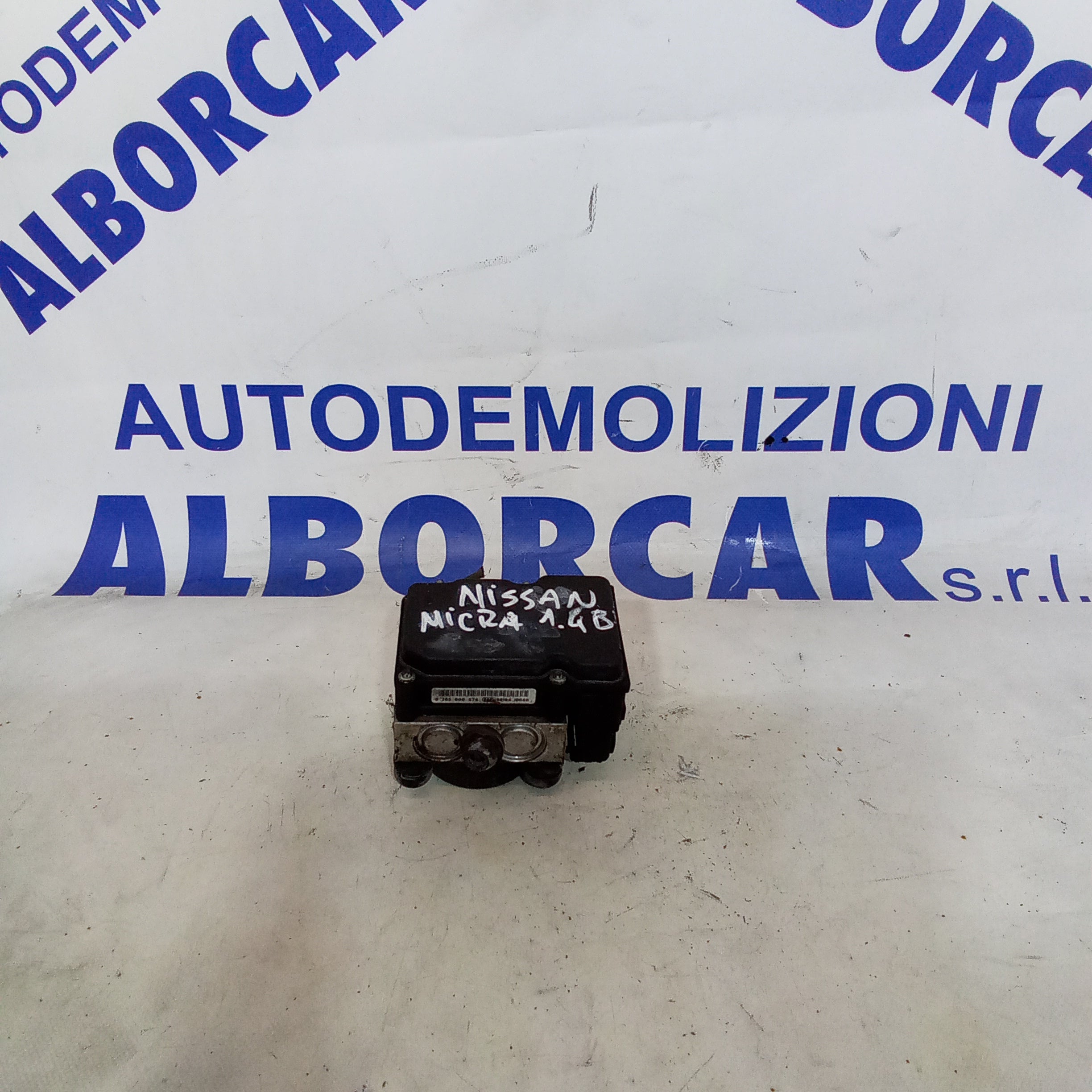 Pompa centralina abs nissan micra 1.4 benzina anno 2007 codice 026529184
