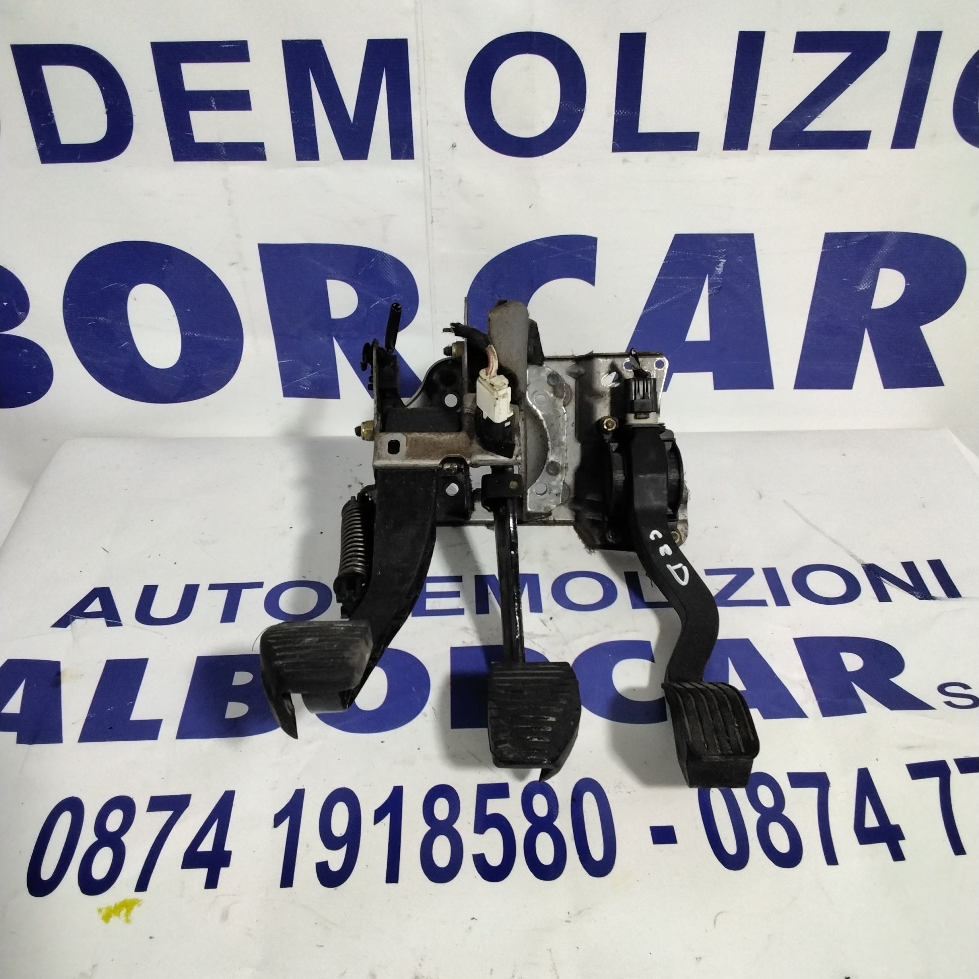 pedaliera completa citroen c2 1.4 diesel anno 2004