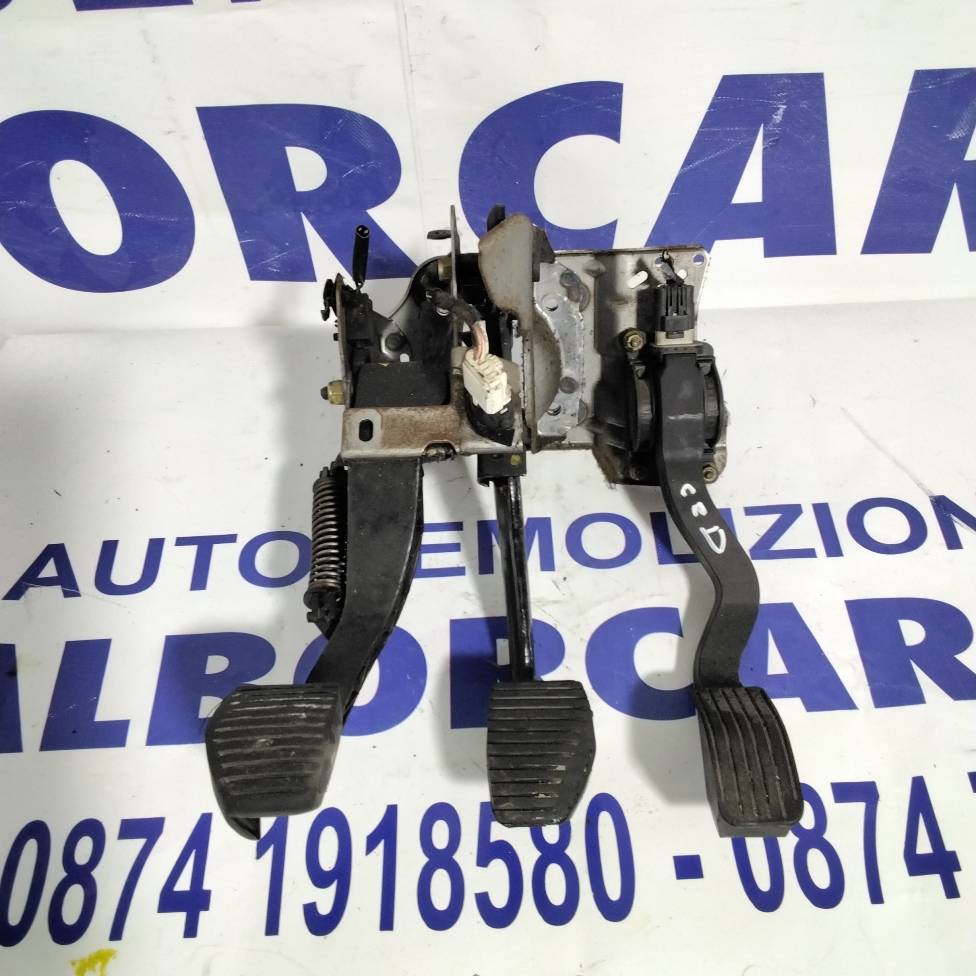 pedaliera completa citroen c2 1.4 diesel anno 2004