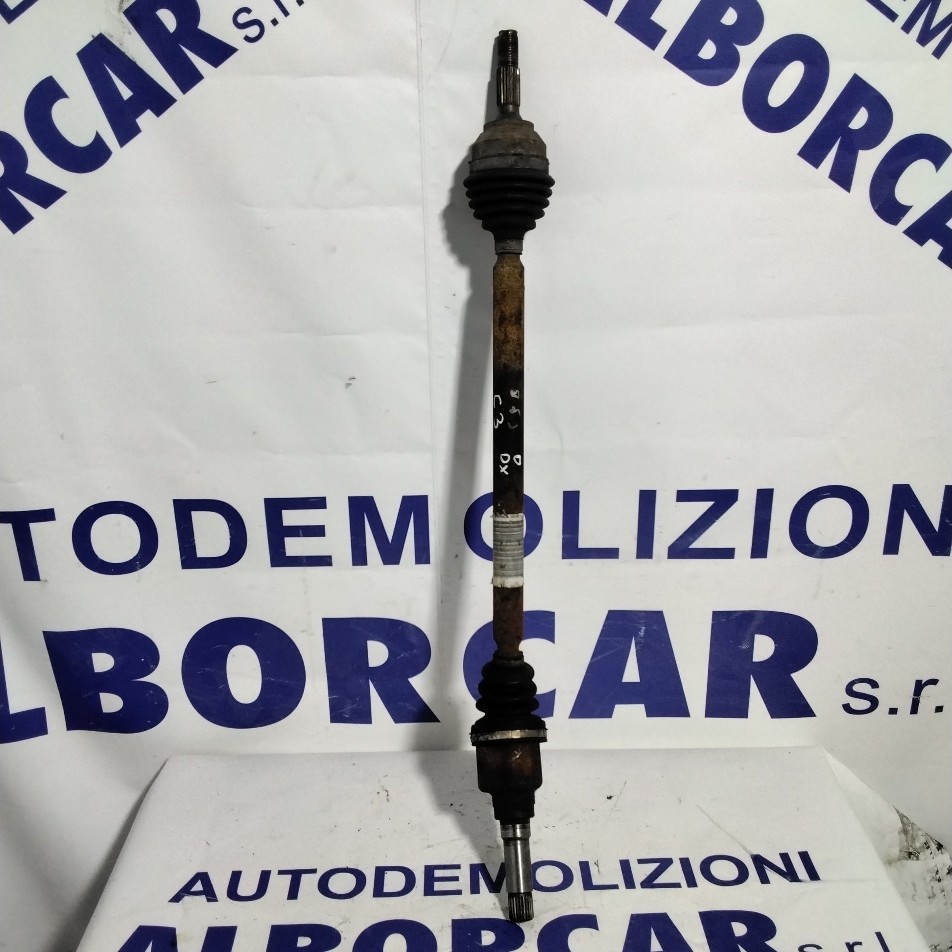 Semiasse destro citroen c3 benzina anno 2004 codice:9640127680