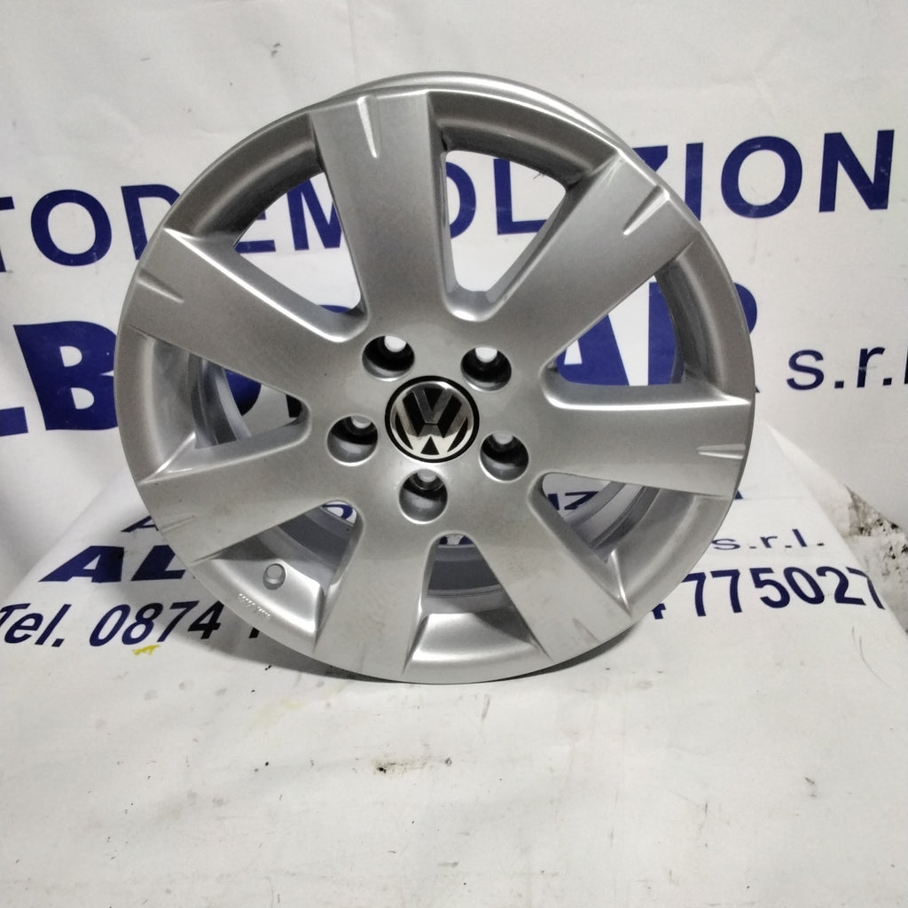 Cerchio in lega volkswagen passat /golf  16 pollici 5 fori  anno 2005 (nuovo)