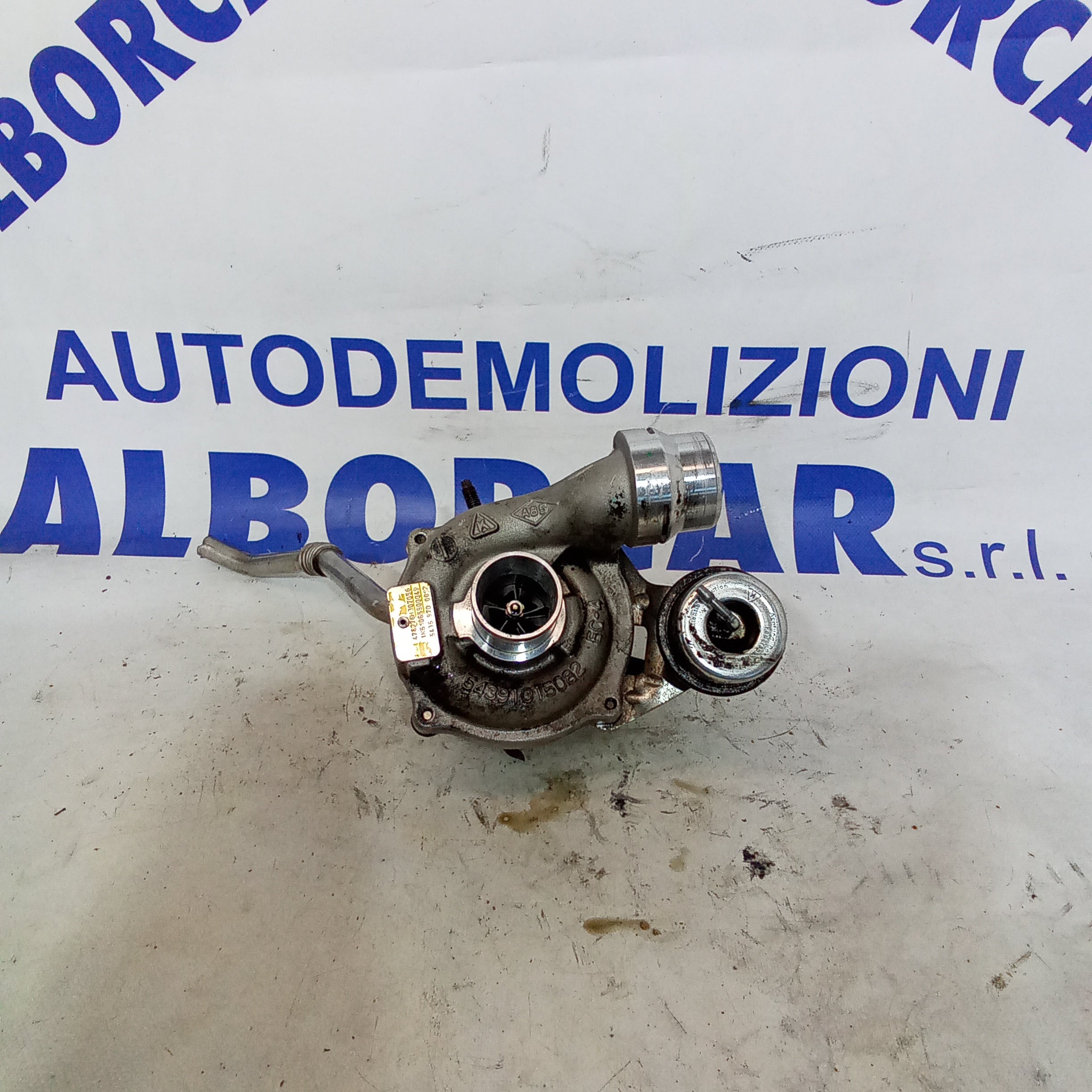 turbina  renault clio 1.5cdti anno 2007 codice 54391015082