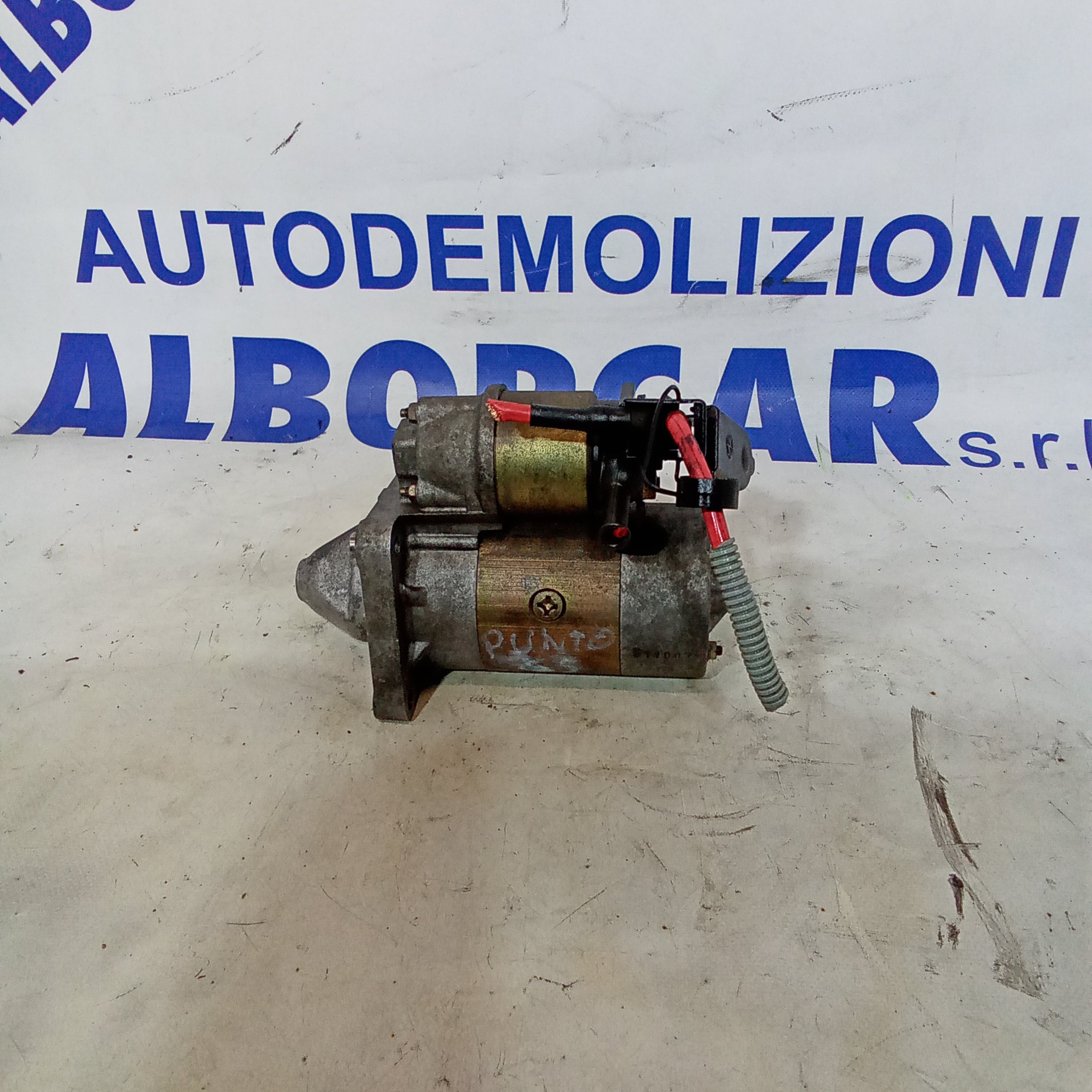 Motorino di avviamento fiat punto  55 1.1 anno 1998