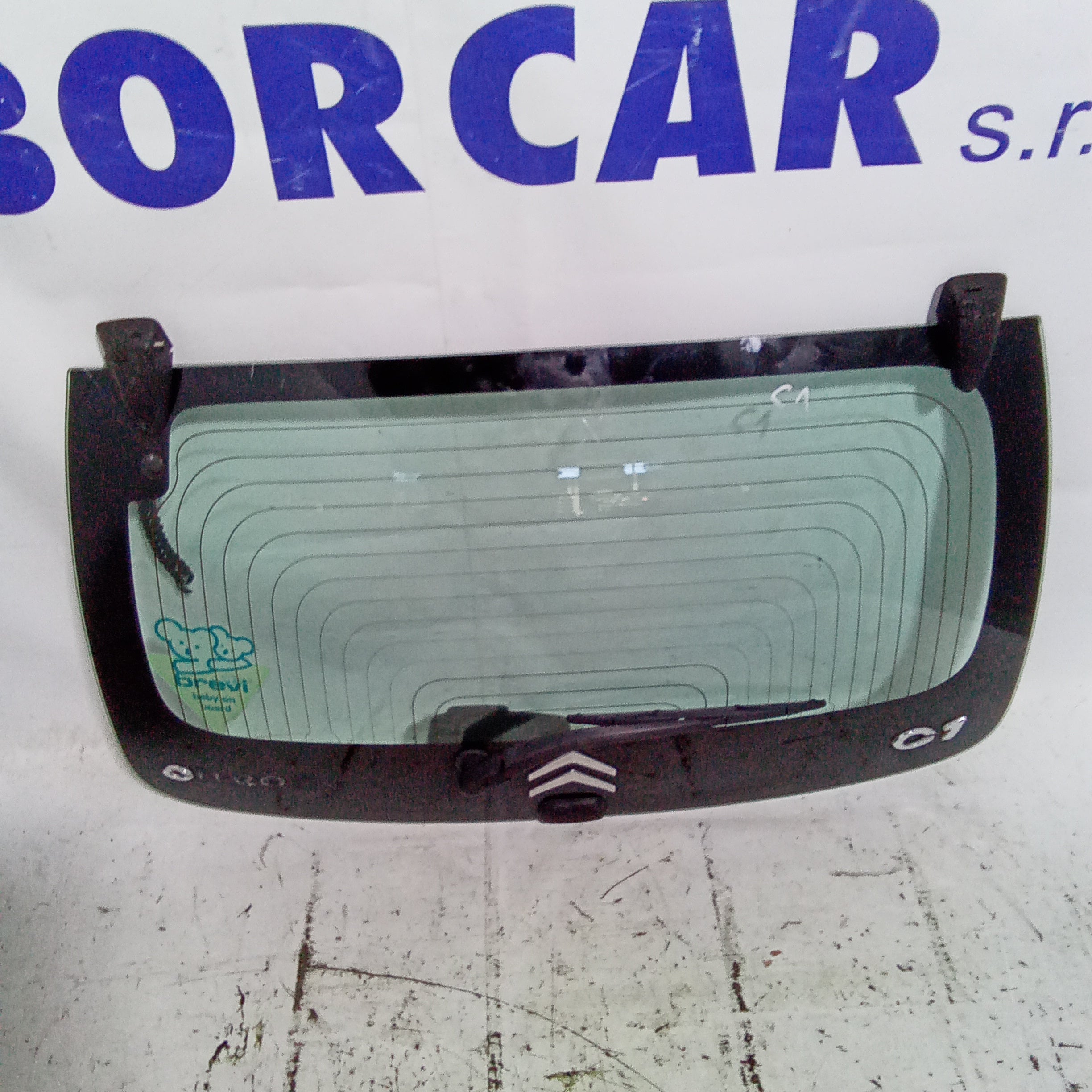 Lunotto posteriore citroen C1 completo