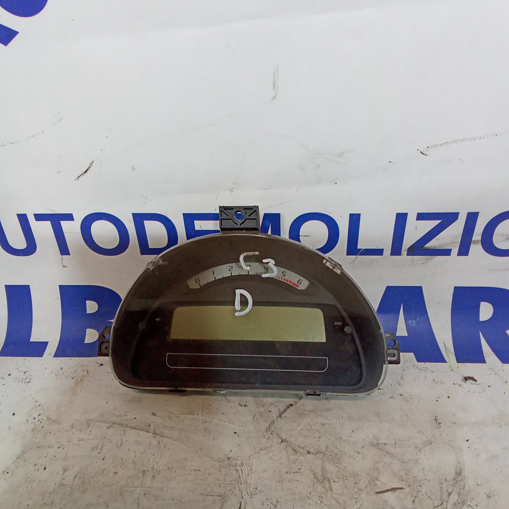 Quadro strumenti contachilometri citroen C1 diesel anno 2006