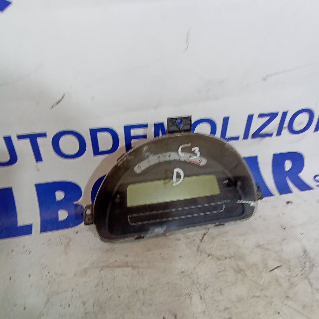 Quadro strumenti contachilometri citroen C1 diesel anno 2006