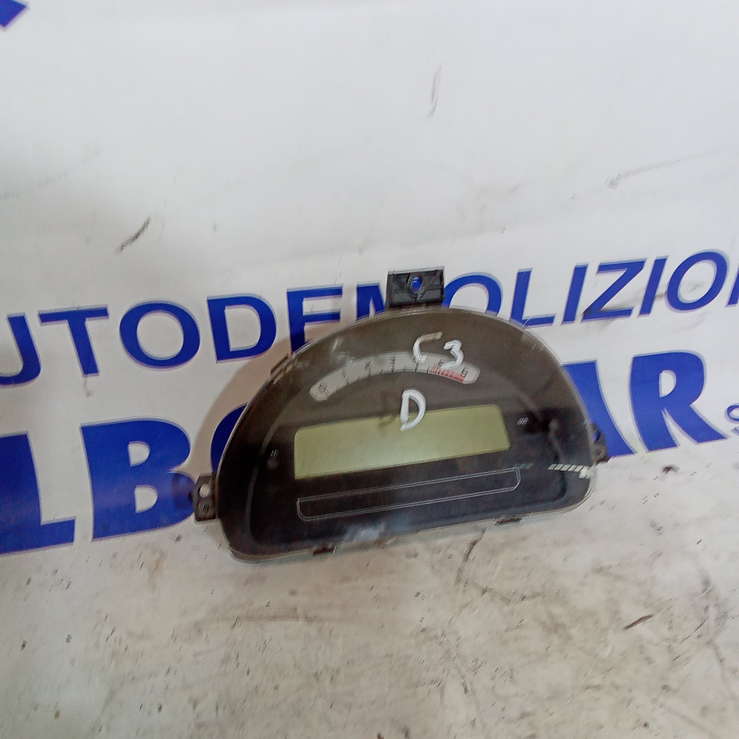 Quadro strumenti contachilometri citroen C1 diesel anno 2006