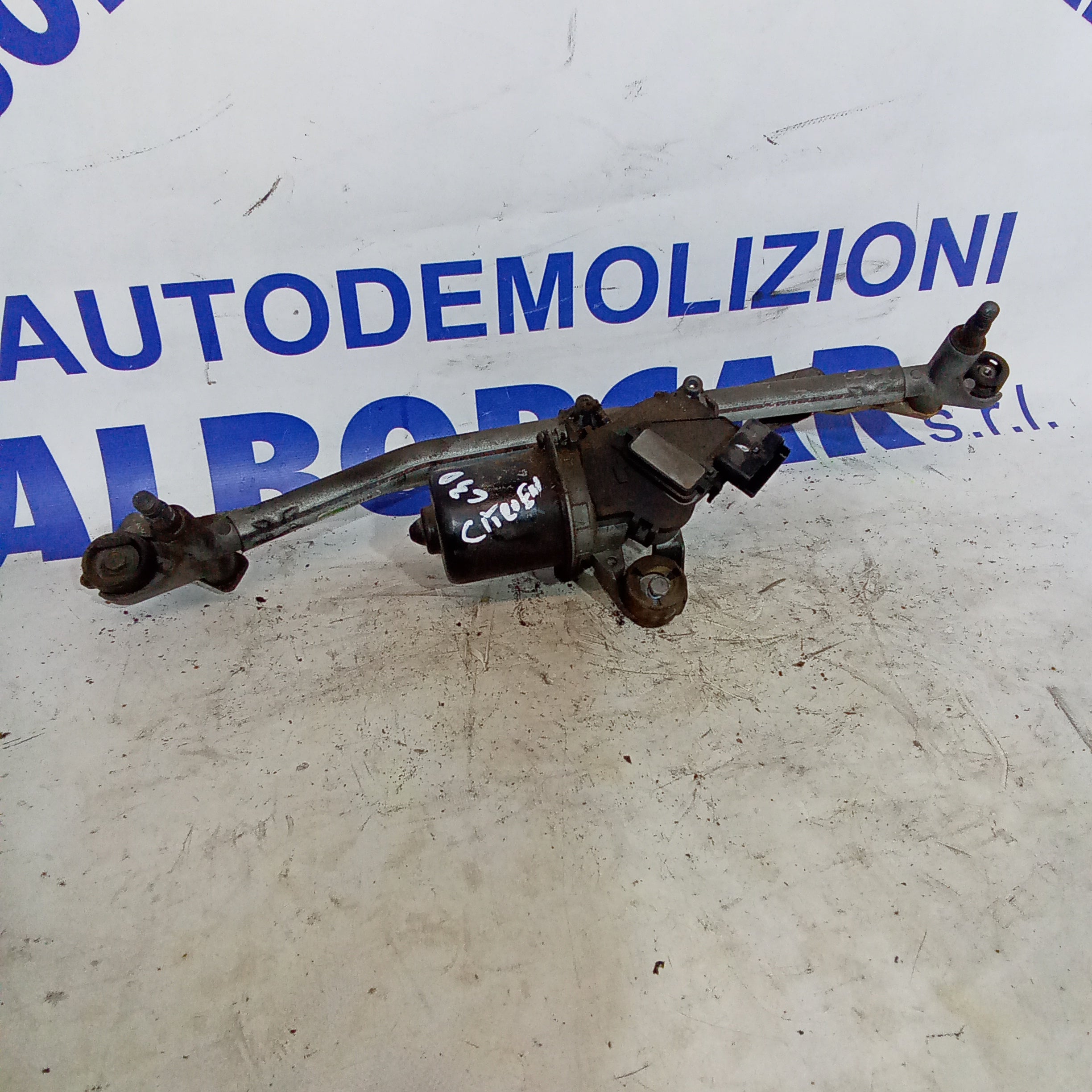 motorino tergicristallo anteriore citroen C3 anno 2006 codice 5451361116
