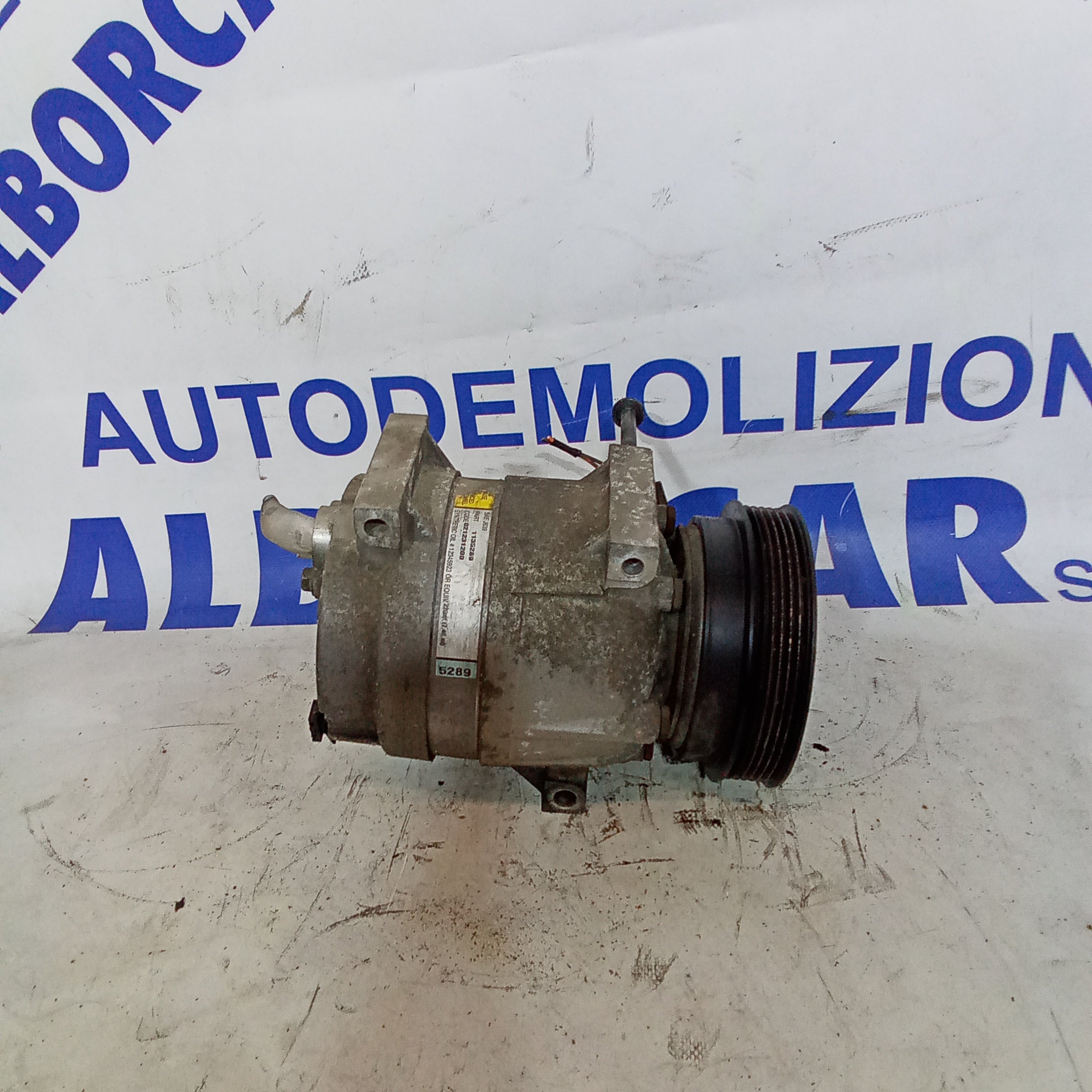 Compressore aria condizionata renault scenic 1.6 diesel anno 2006 codice 1135289