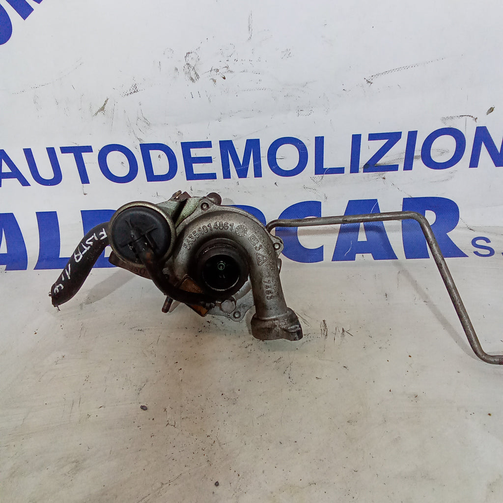 Turbina ford fiesta 1.4tdci anno 2007 codice 54351014861
