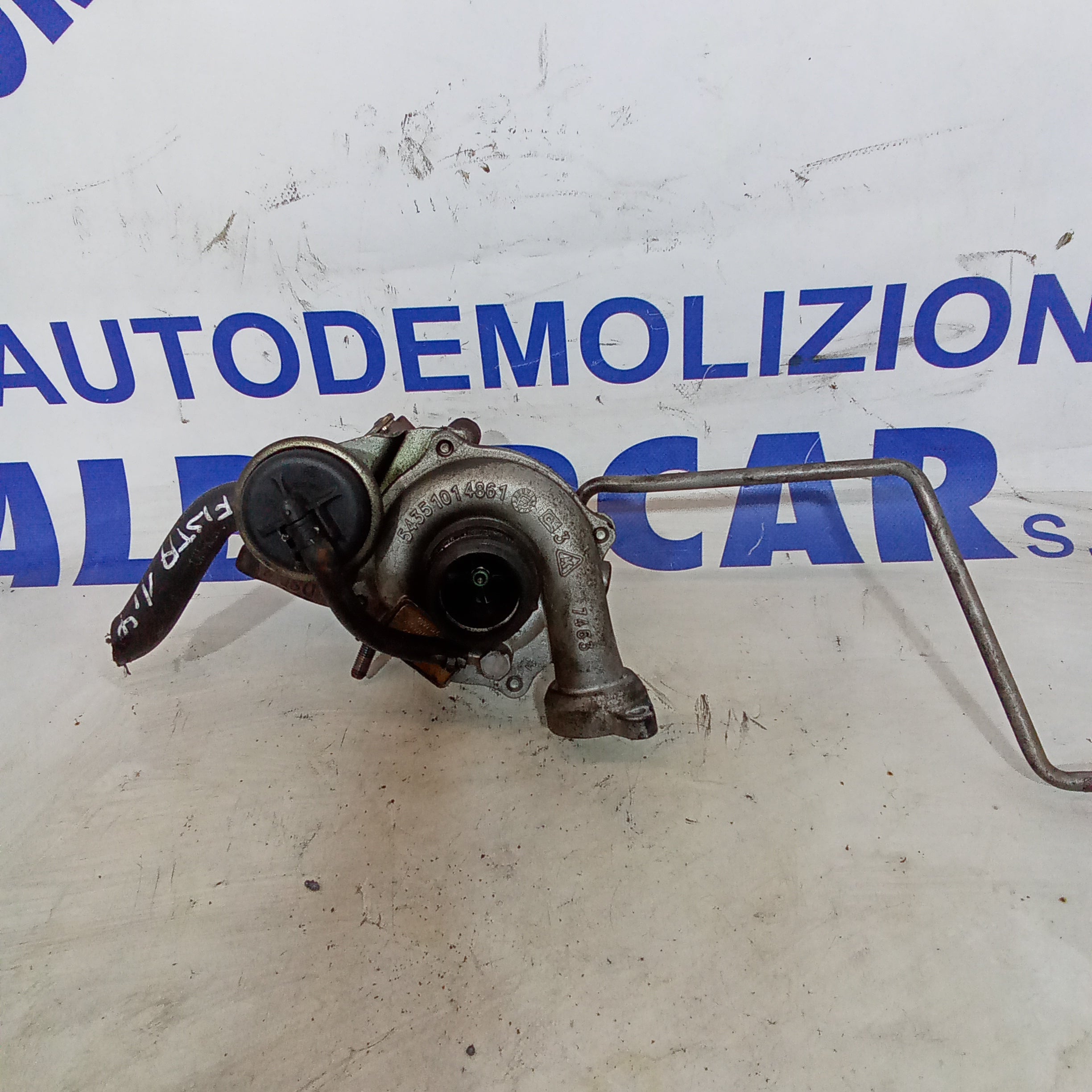 Turbina ford fiesta 1.4tdci anno 2007 codice 54351014861