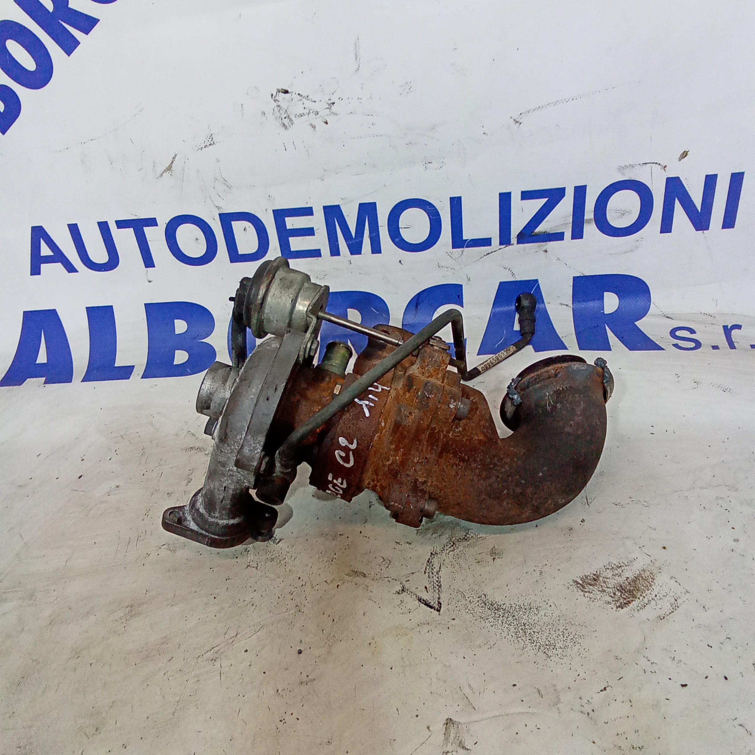 Turbina citroen C2 1.4 hdi codice 50080967