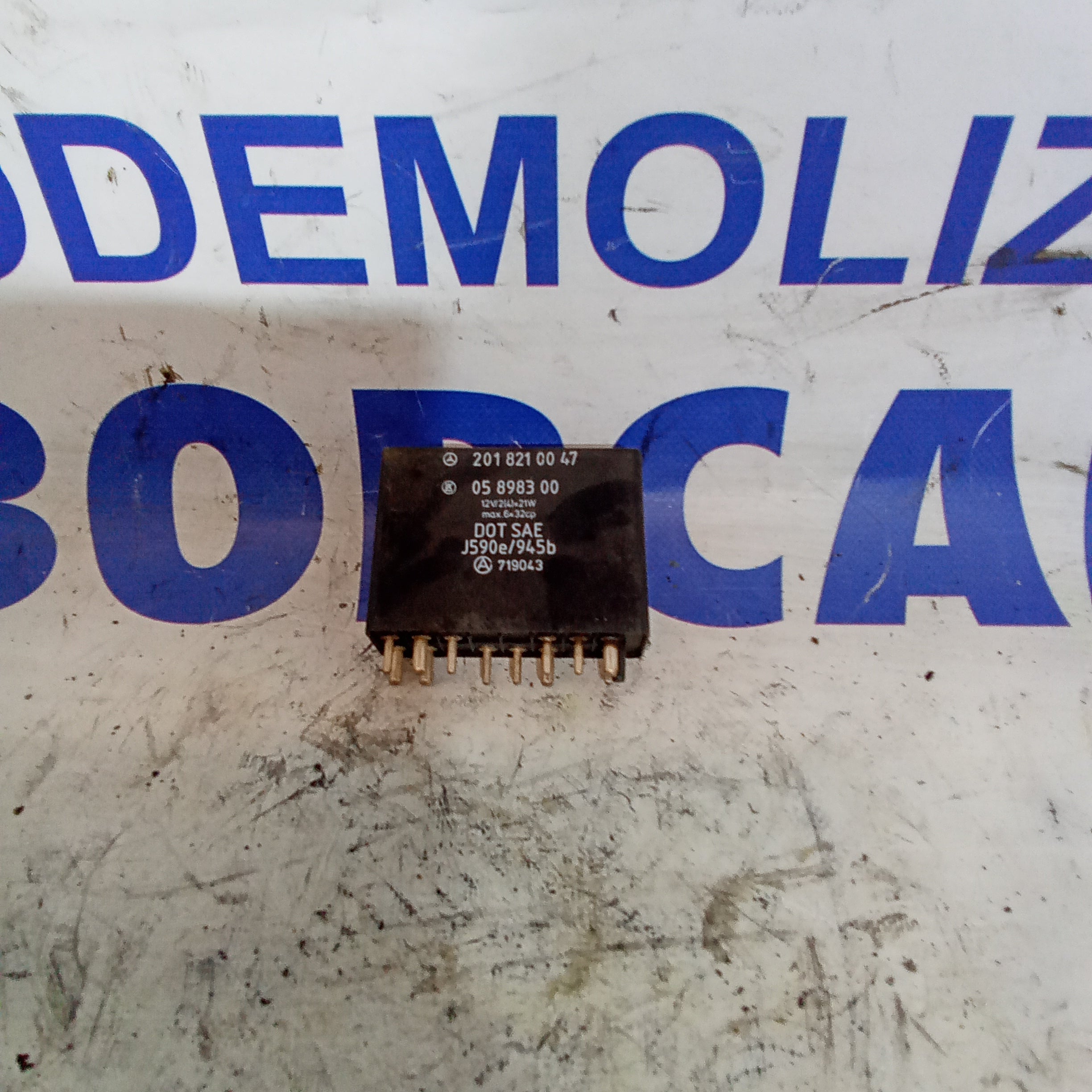 Centralina mercedes C intermittenza di lampeggio