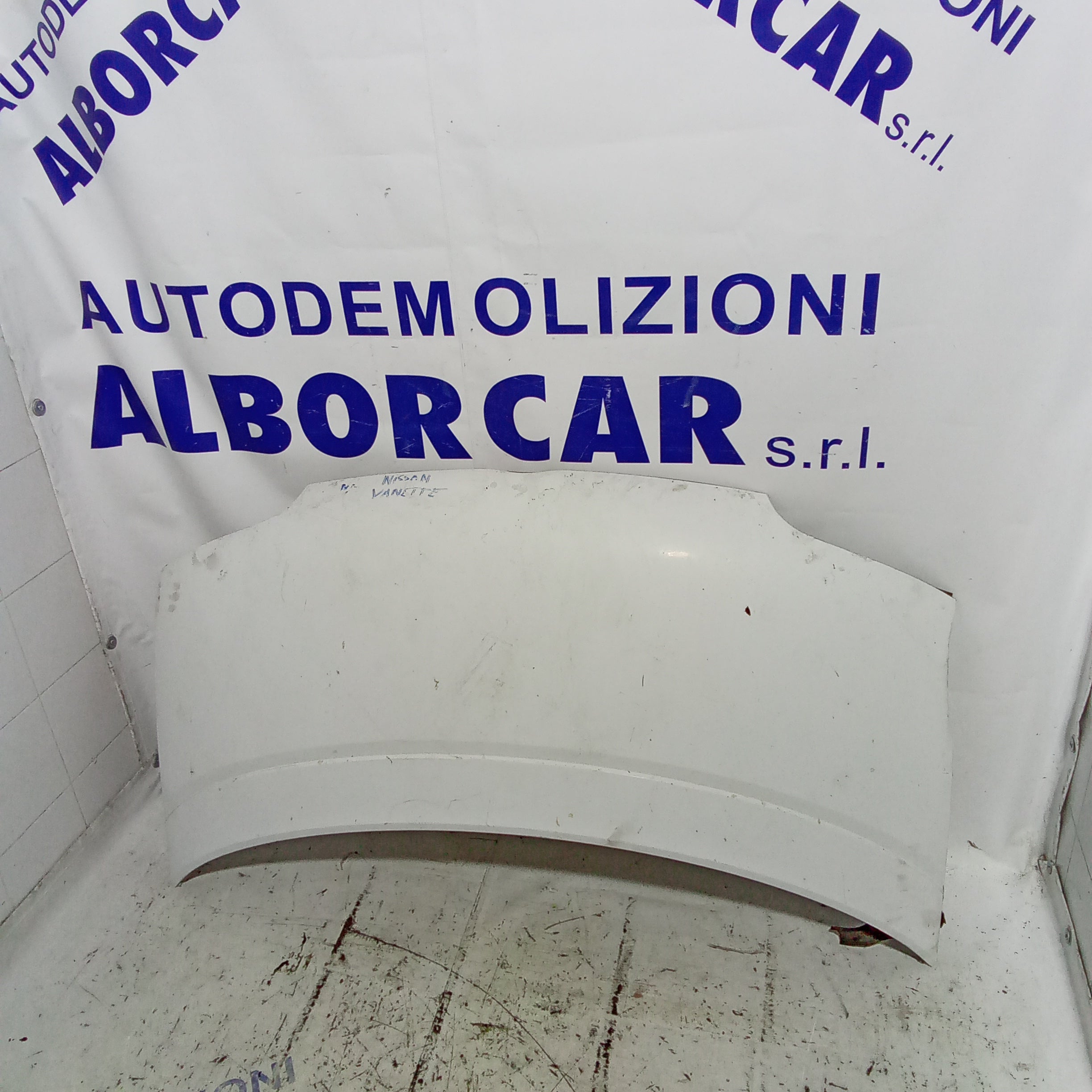 Cofano anteriore nissan vannette diesel anno 2000