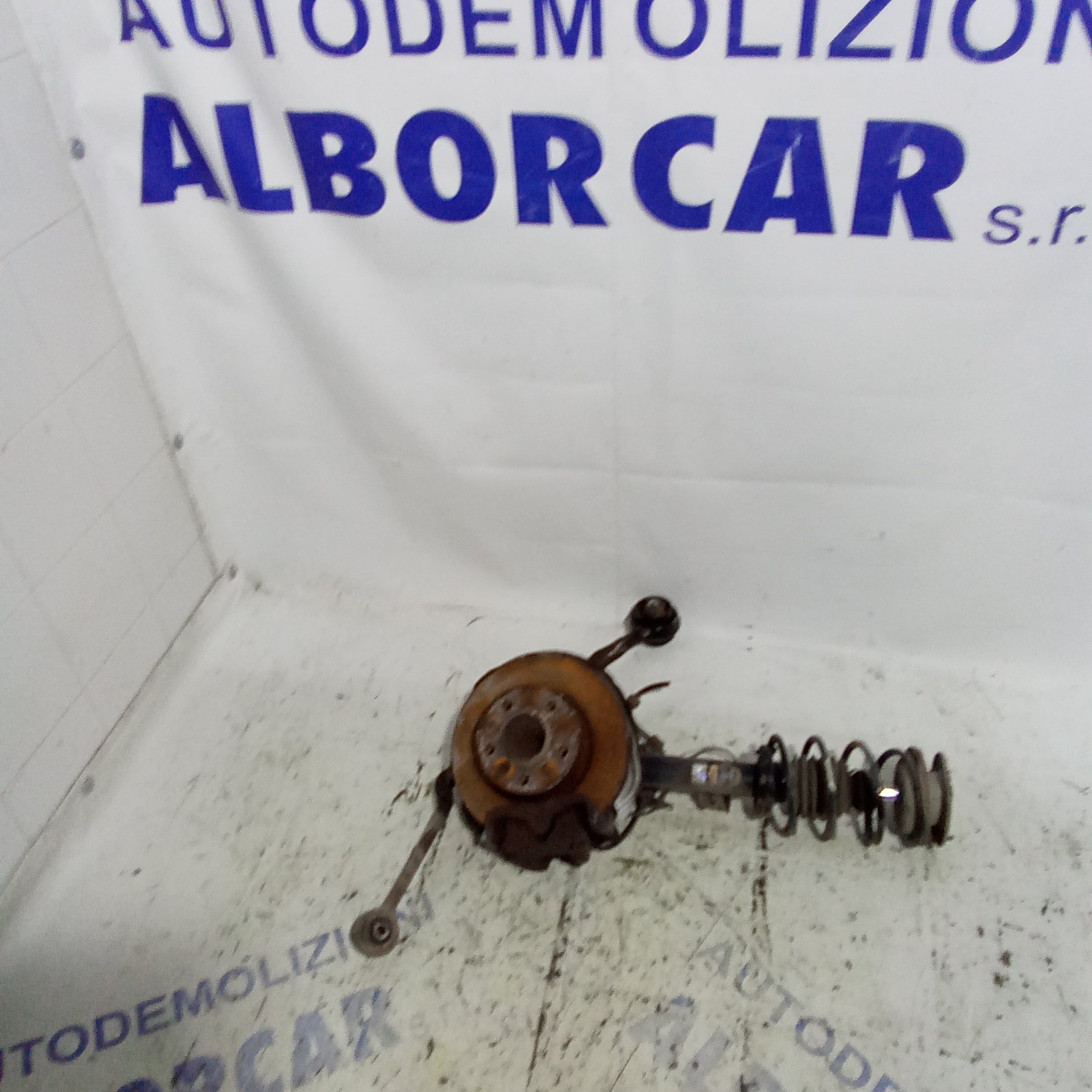 Sospensione completa sinistra bmw 118 anno 2007