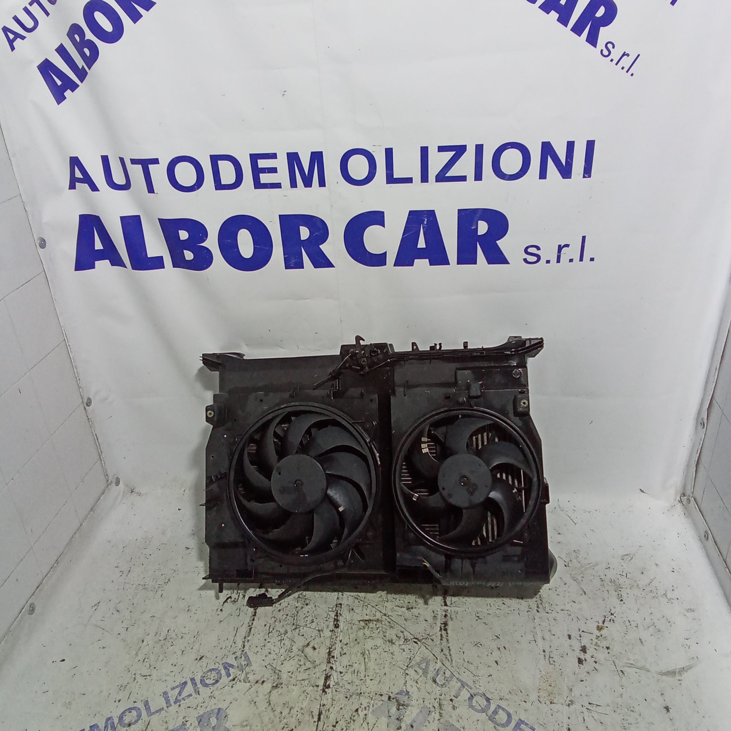 Radiatore+ventole  fiat ulysse 2.2d anno 2005
