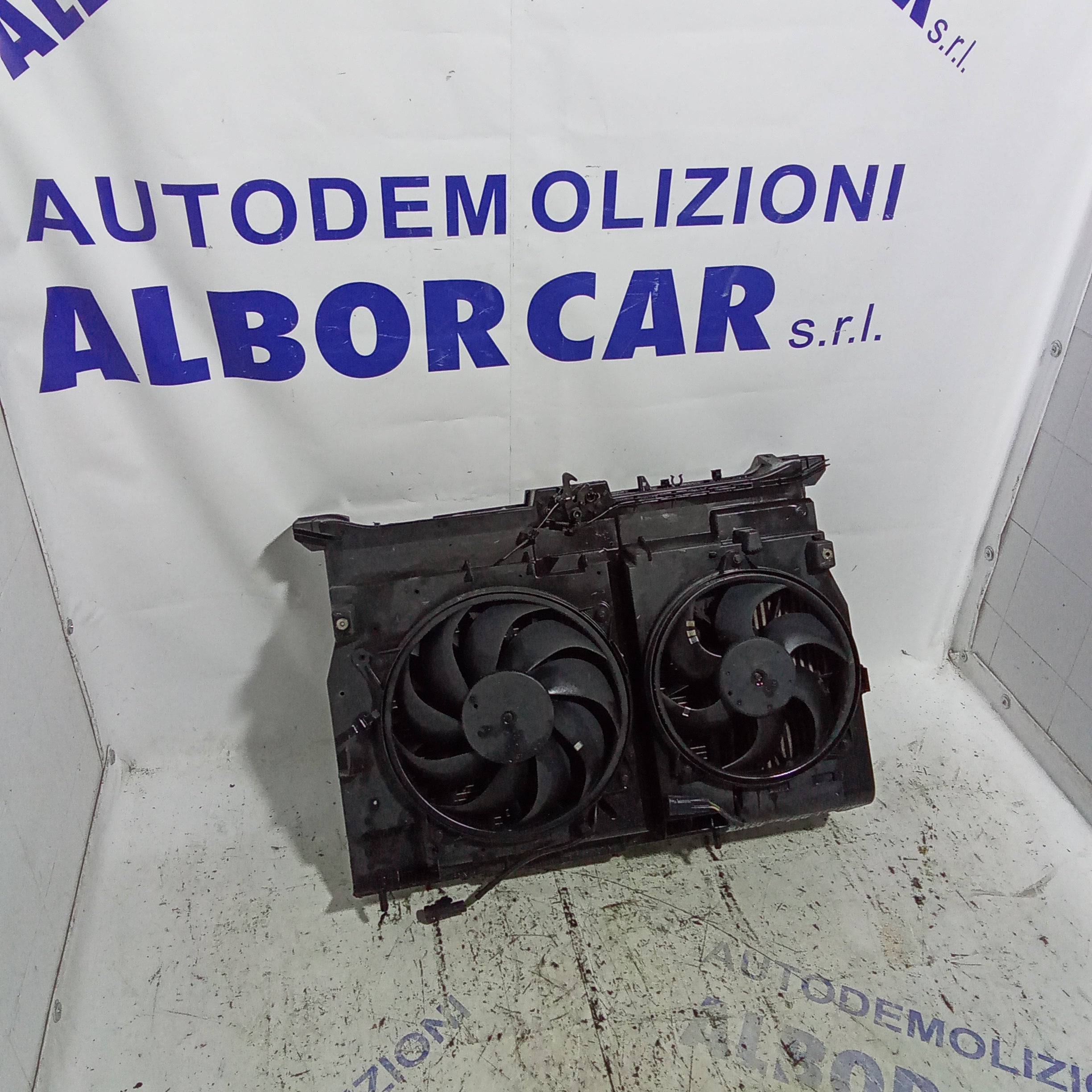 Radiatore+ventole  fiat ulysse 2.2d anno 2005