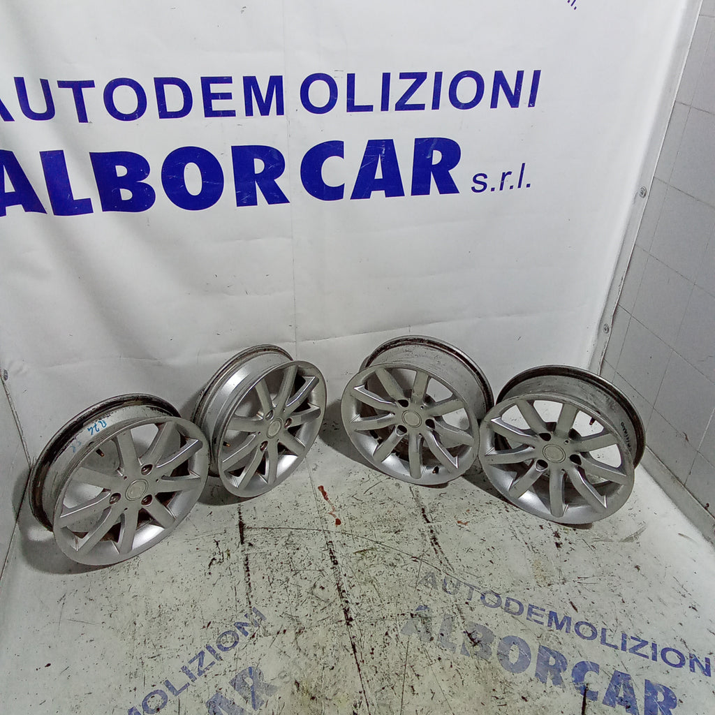 4 Cerchi in lega smart fortwo 15 pollici codice 0015425V001