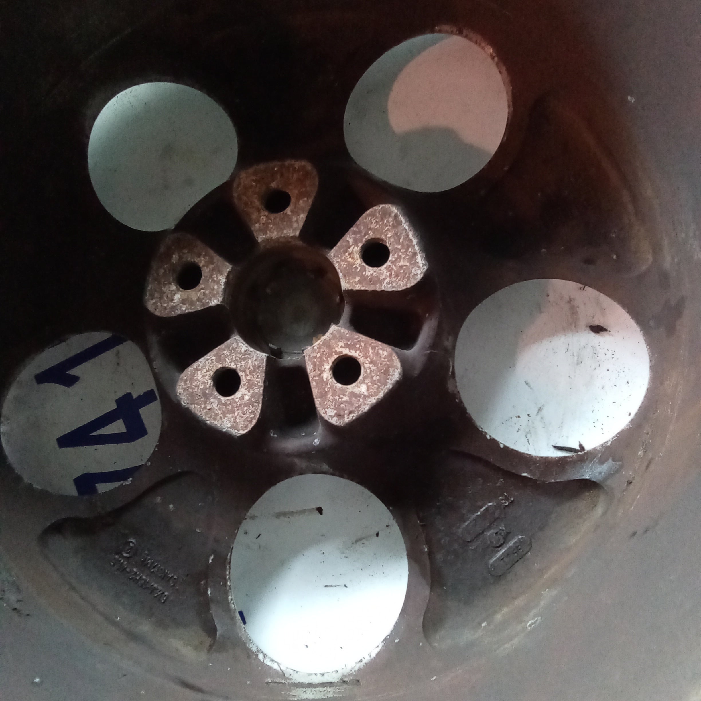 4 cerchi in lega alfa romeo 147 misura 16 pollici codice 60658218