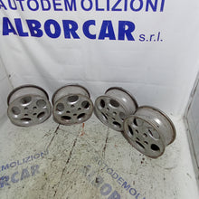 Carica l&#39;immagine nel visualizzatore di Gallery, 4 cerchi in lega peugeot 206 misura 14 pollici codice 51/2JX14CH4-34
