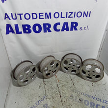 Carica l&#39;immagine nel visualizzatore di Gallery, 4 cerchi in lega peugeot 206 misura 14 pollici codice 51/2JX14CH4-34
