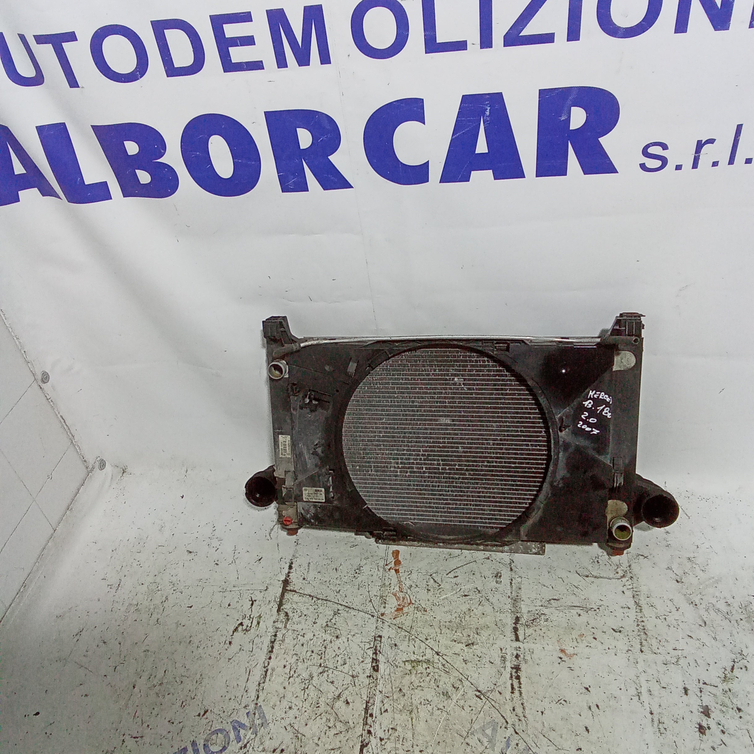 Mercedes B-Class 2007 Radiator