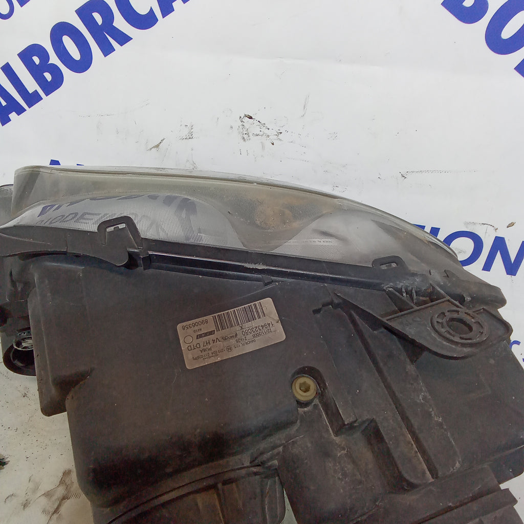 right front headlamp Fiat Ulysse 2.2 diesel year 2004 part number 1494323080