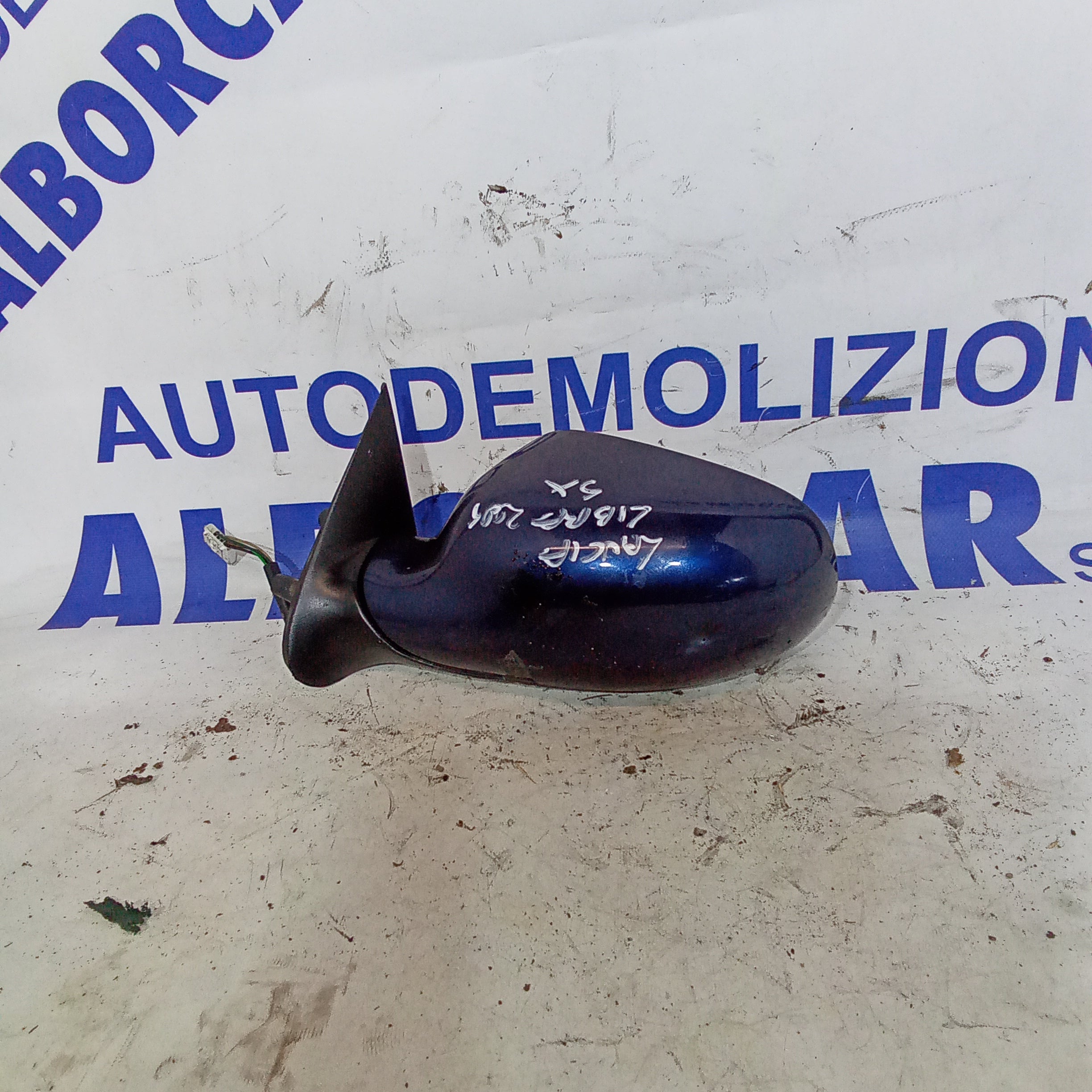 Left rearview mirror Lancia Lybra 1.9 JTD year 2004 code 0156498