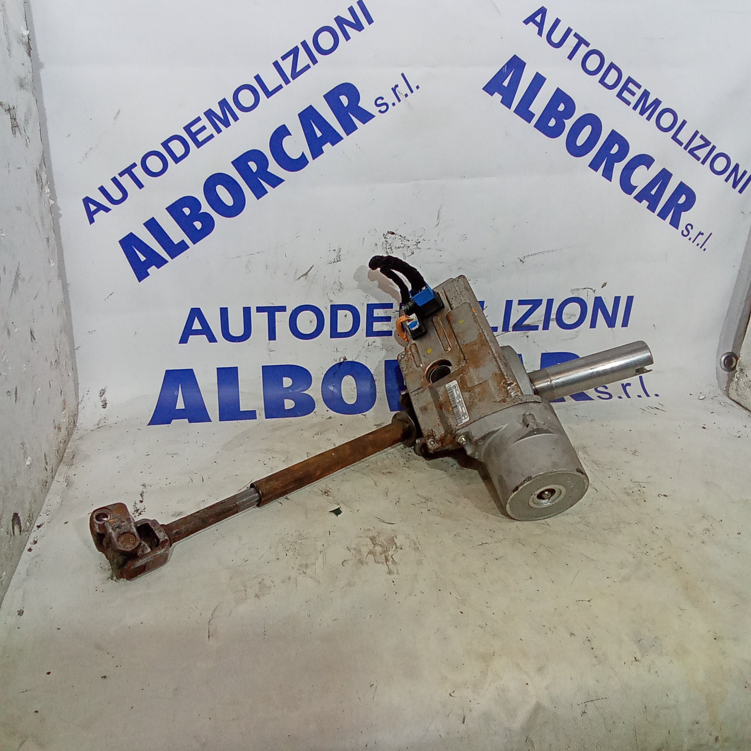 Steering column city Fiat Grande Punto Natural Power year 2008 code 51826529