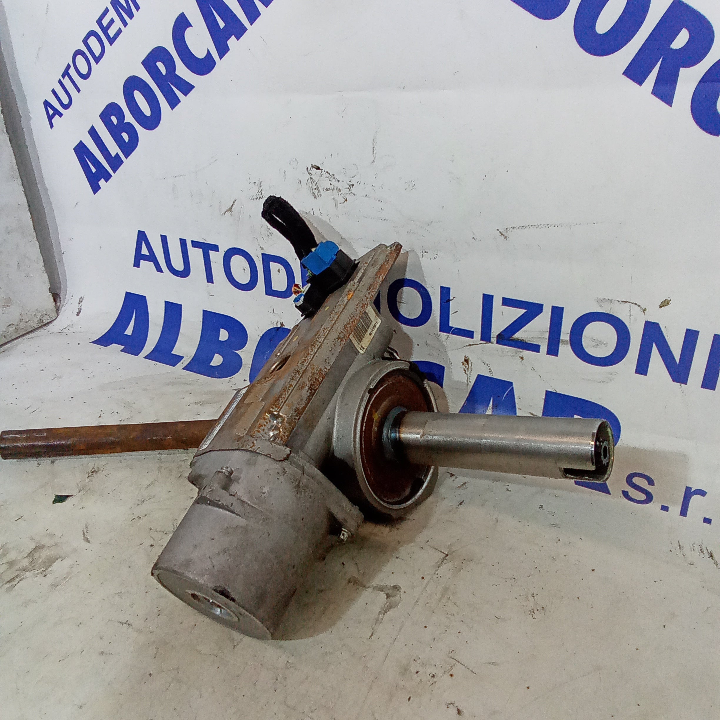 Steering column city Fiat Grande Punto Natural Power year 2008 code 51826529
