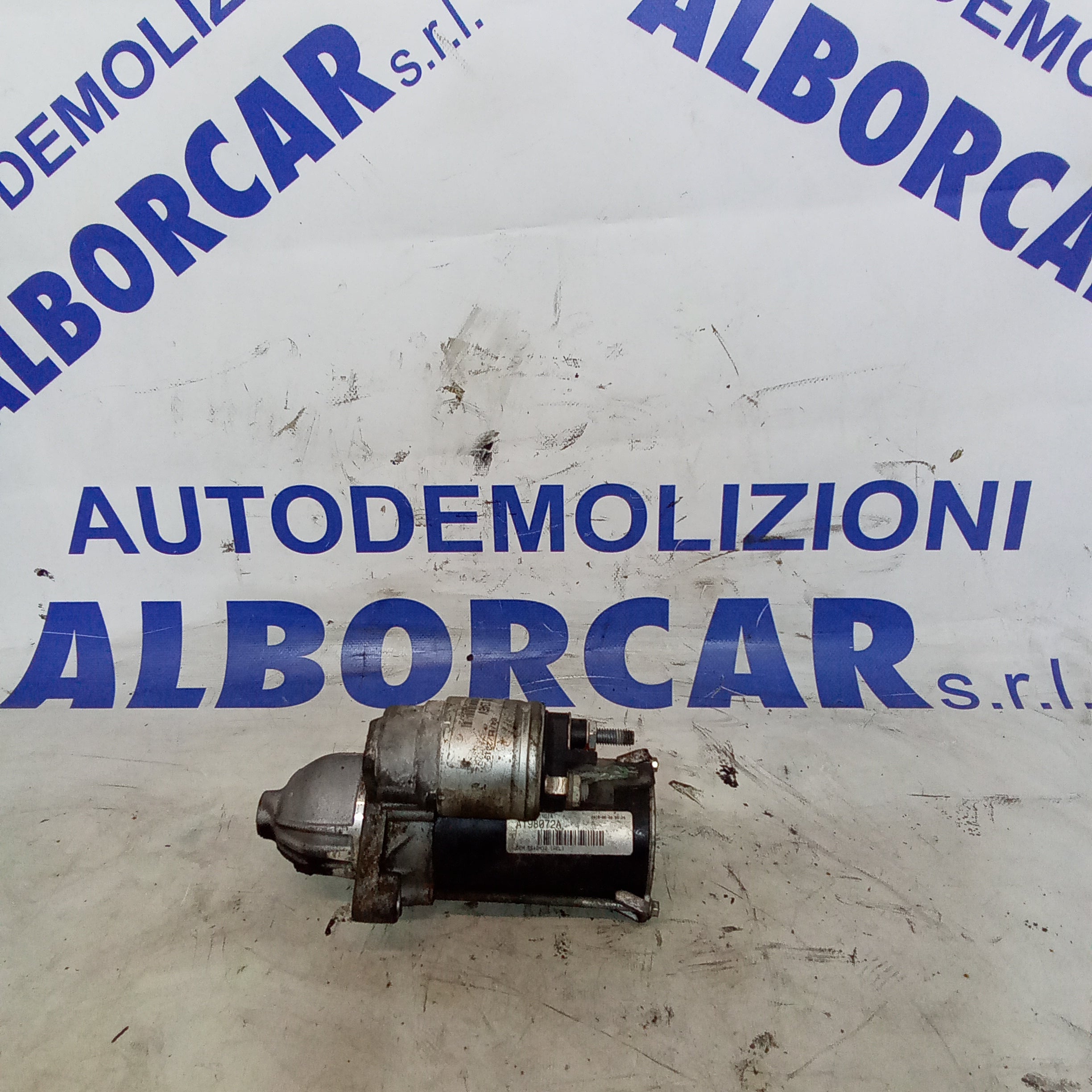 Motor de arranque Fiat Punto 1.3 Multijet año 2004/2009 código A198072A