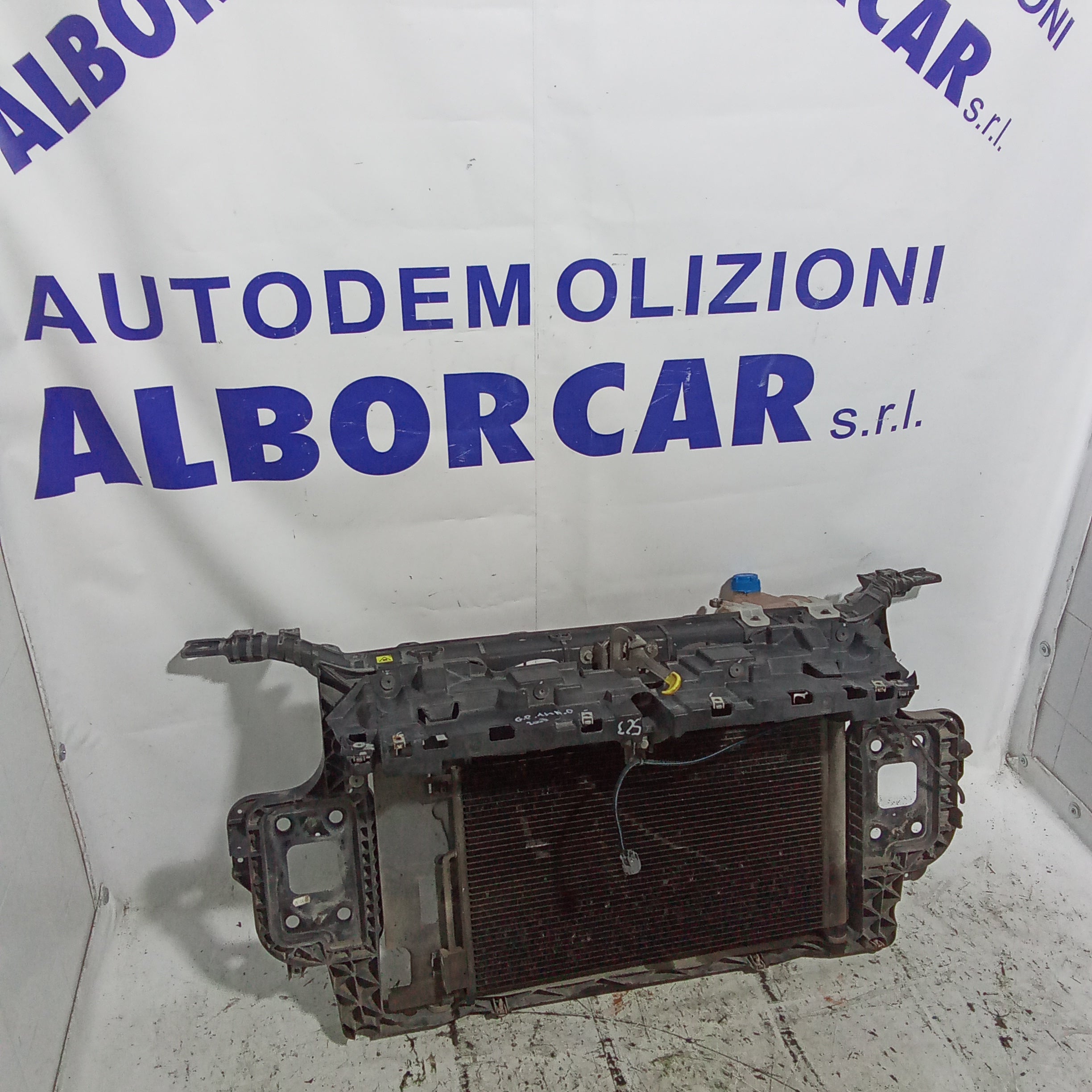 Complete radiator Fiat Grande Punto 1.4 Natural Power year 2008 part number 51797134
