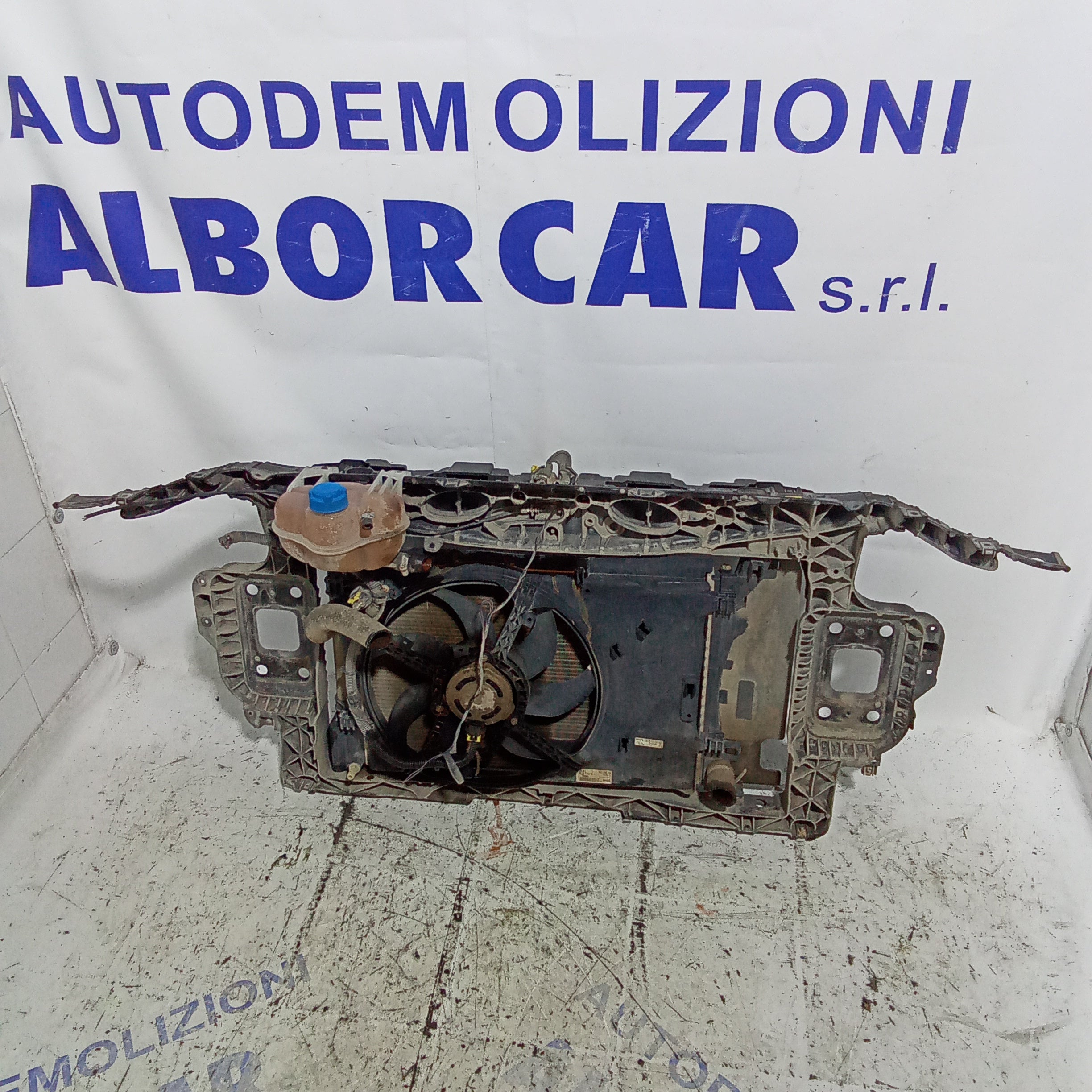 Complete radiator Fiat Grande Punto 1.4 Natural Power year 2008 part number 51797134