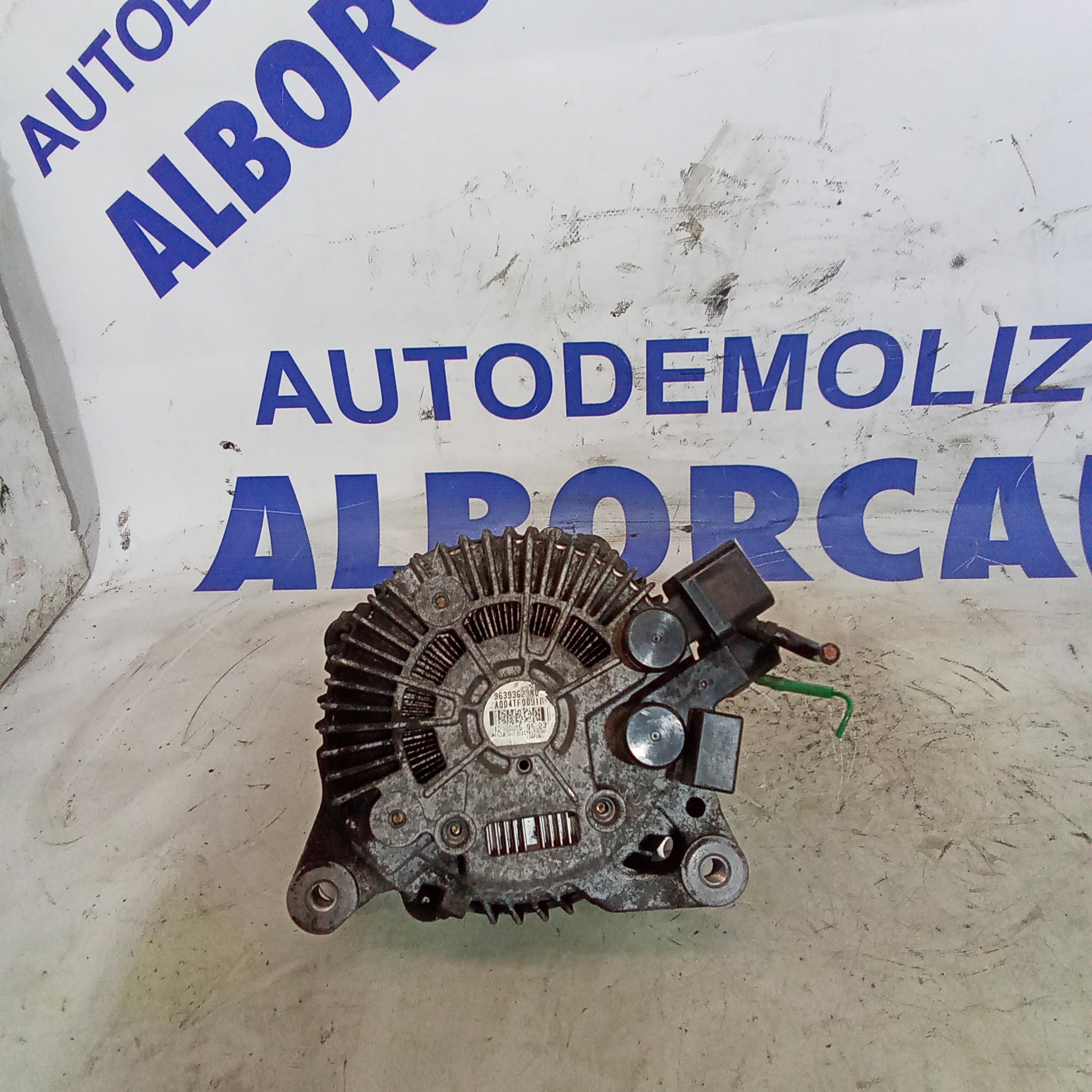 Citroen Berlingo 1.9 alternator year 2002/2009 part number 9639362380