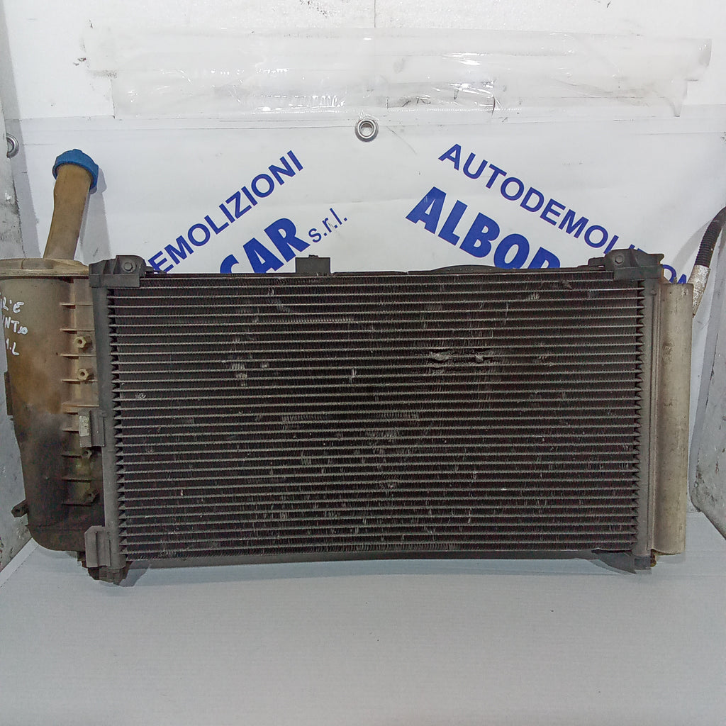 Water cooling radiator + fan Fiat Punto 3rd series 1.2 petrol